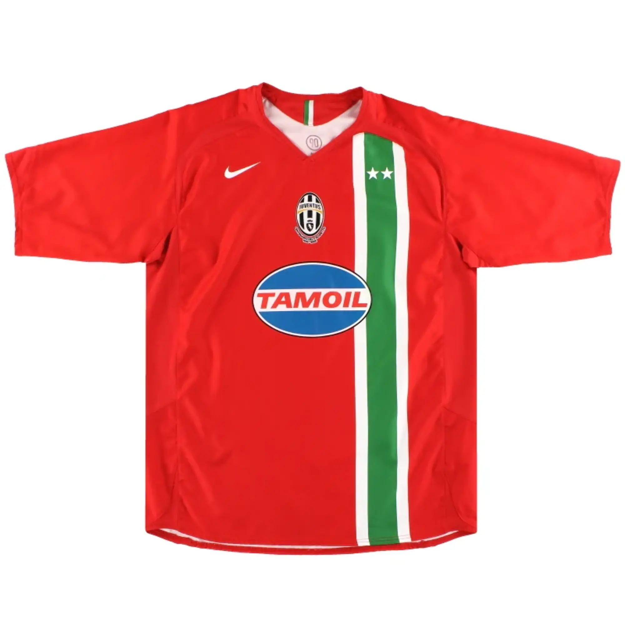 2005-06 Juventus Nike Away Shirt M - Juventus / Mint / Medium