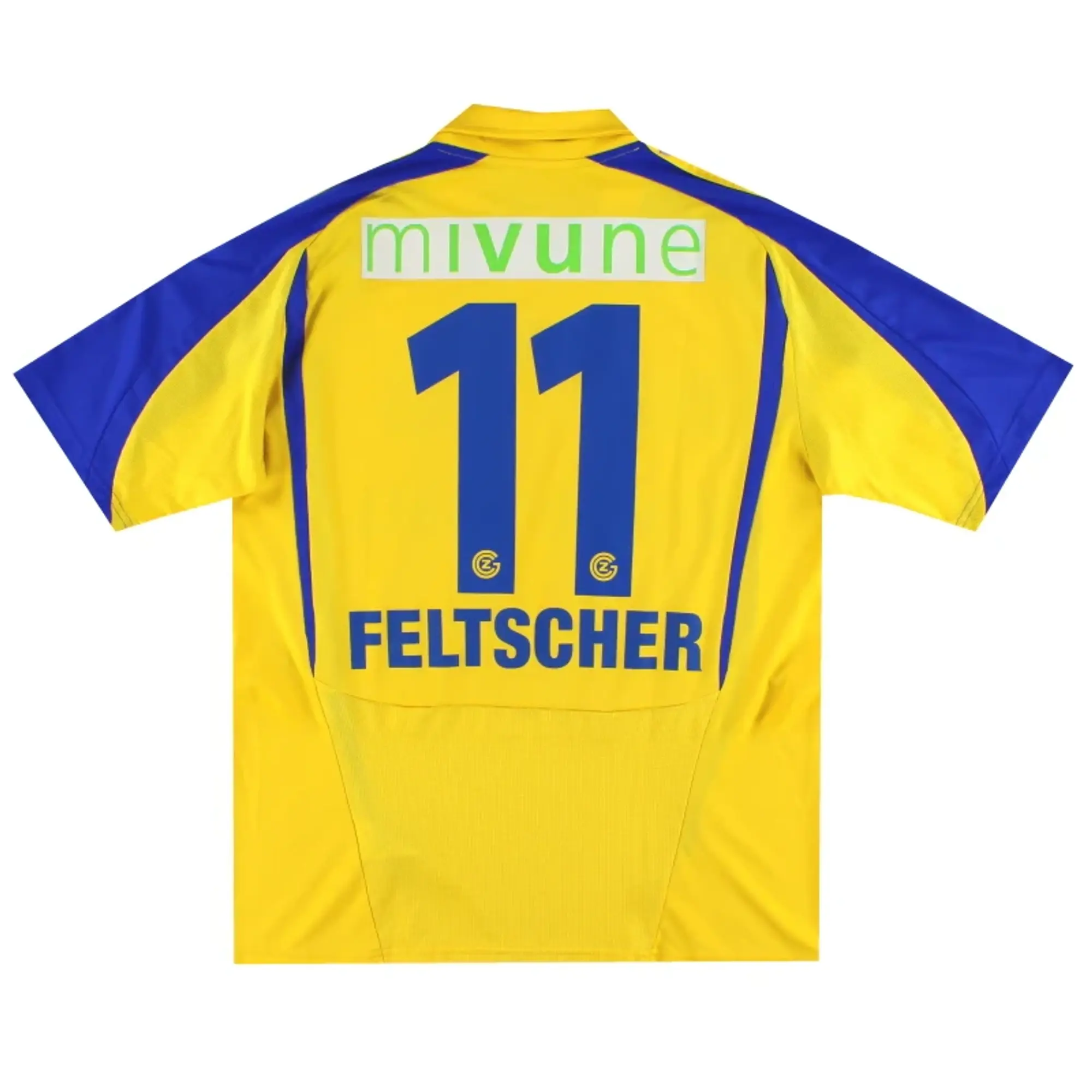 2010-11 Grasshoppers adidas Player Issue Away Shirt Feltscher #11 L - Other European Clubs / Excellent / Large