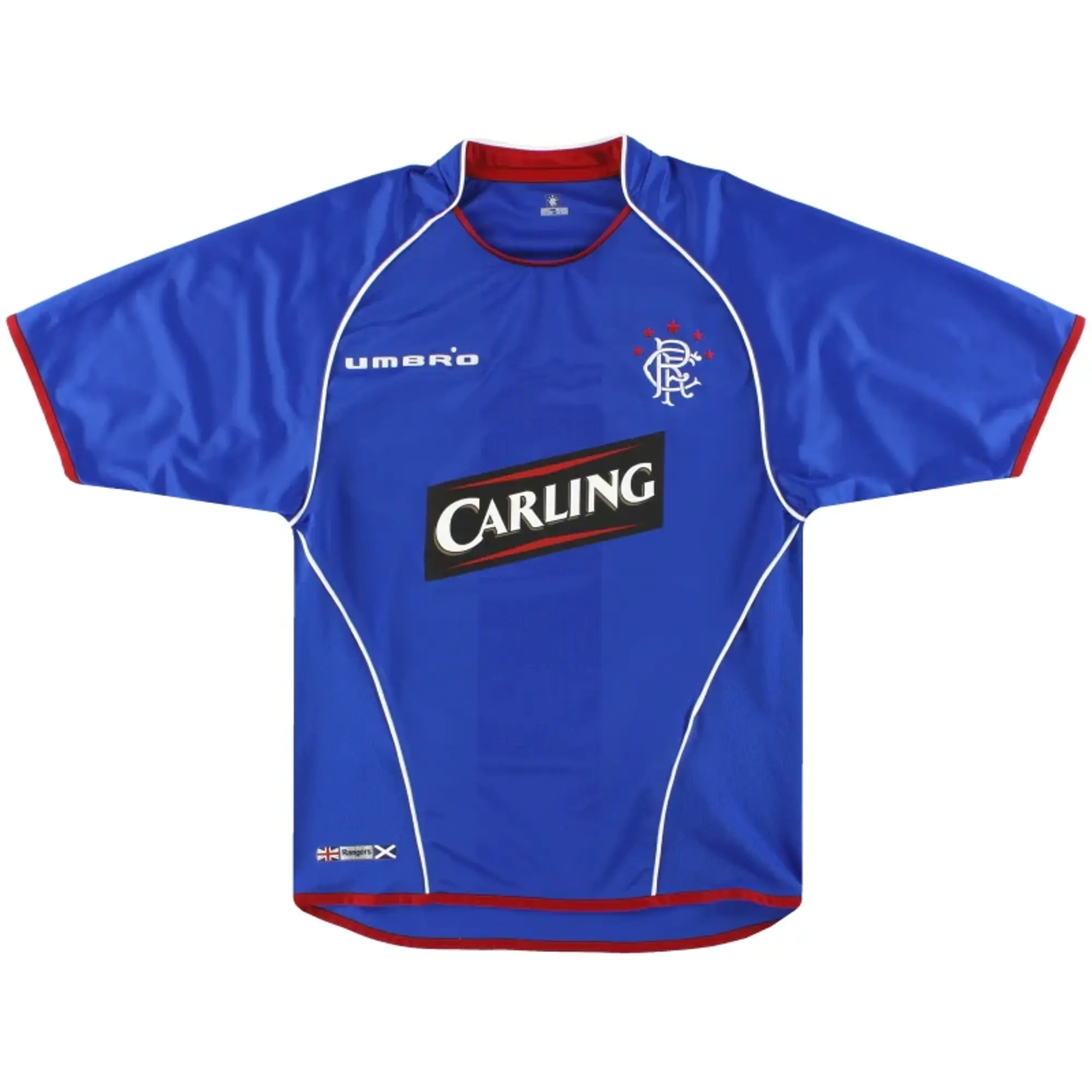 2005-06 Rangers Umbro Home Shirt XXL - Rangers / Excellent / XXL
