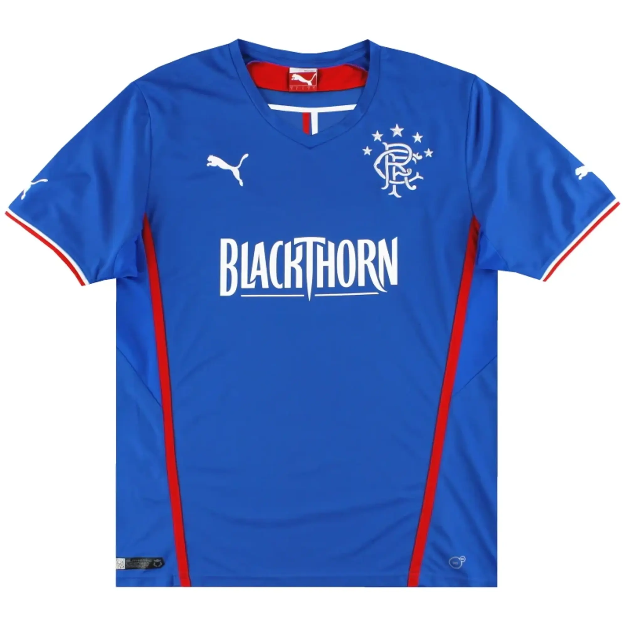2013-14 Rangers Puma Home Shirt *Mint* XXL - Rangers / Mint / XXL