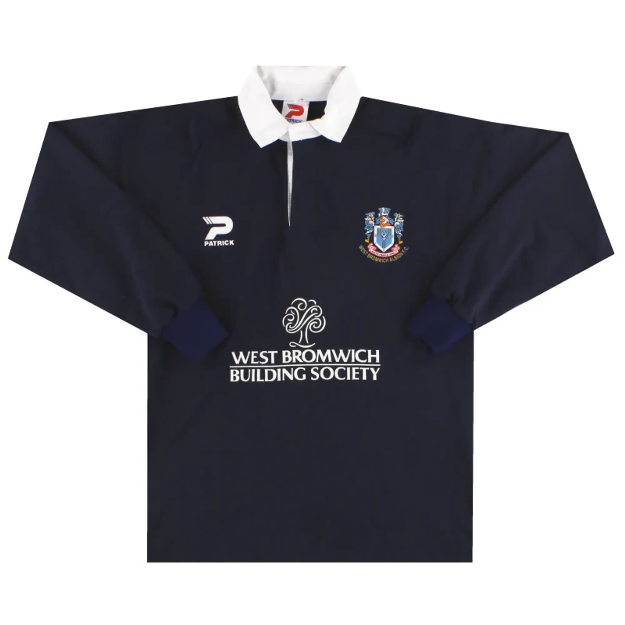 1997-98 West Brom Patrick Drill Top S - West Brom / Excellent / Small