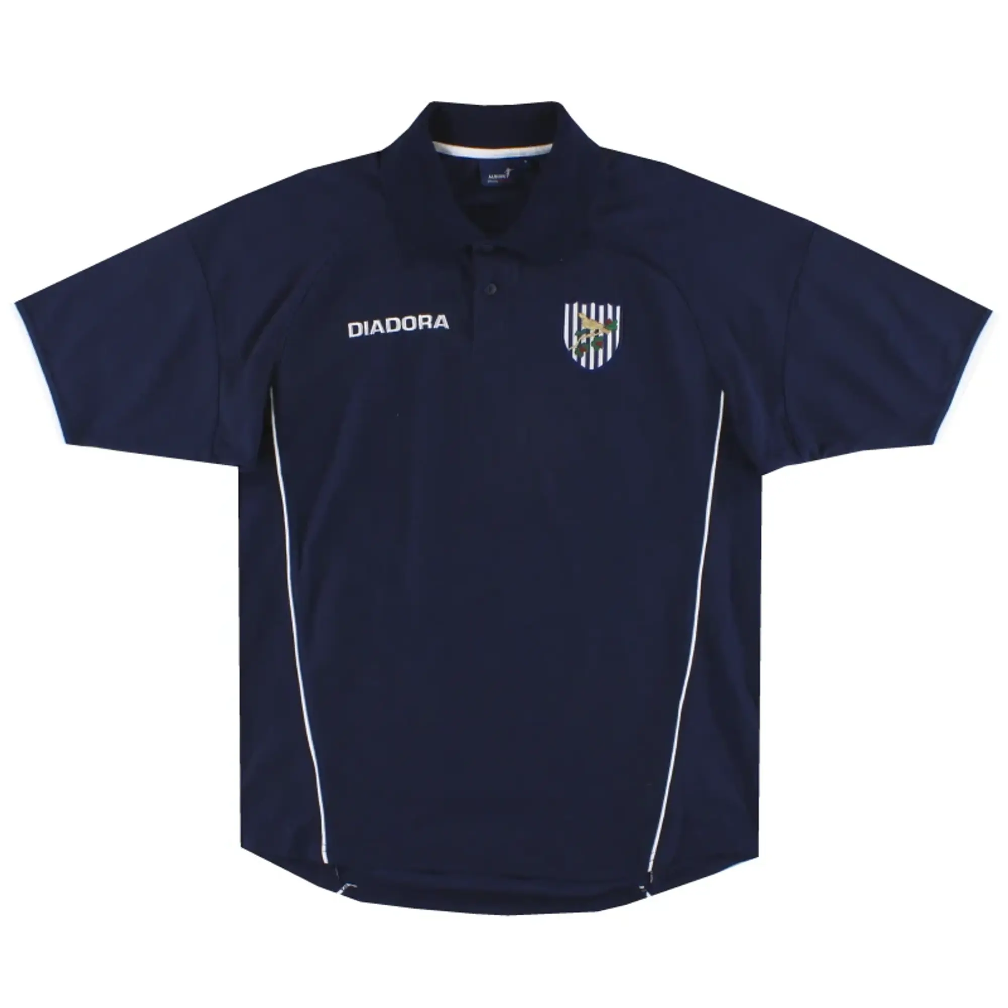2004-05 West Brom Diadora Polo Shirt S - West Brom / Excellent / Small