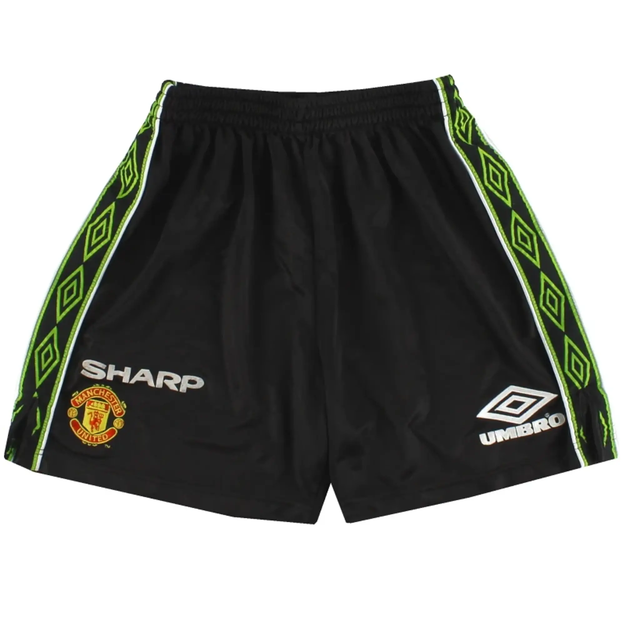 1998-99 Manchester United Umbro Third Shorts XL.Boys - Manchester United / Excellent / Youth