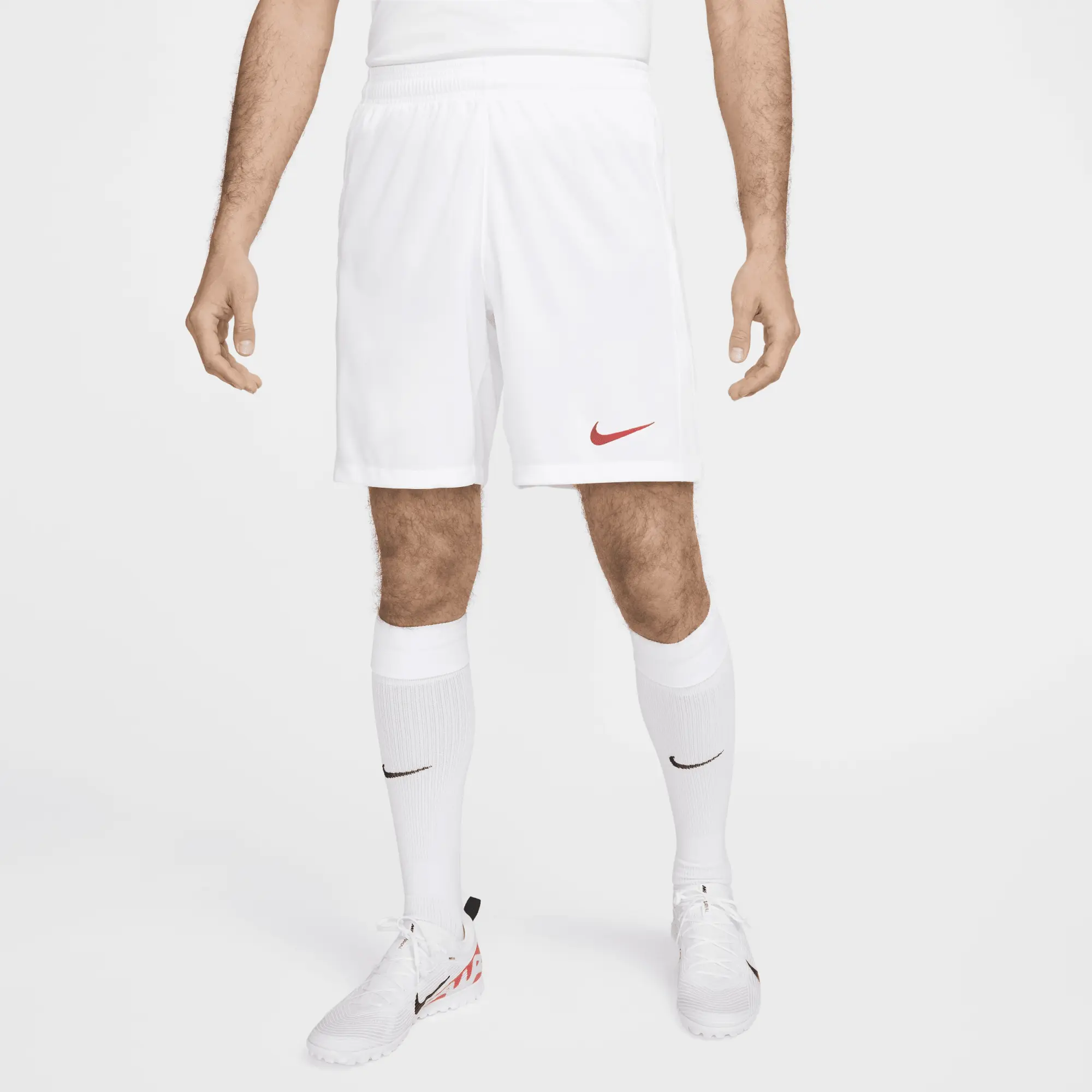 Türkiye 2024/25 Stadium Home/Away Men's Nike Dri-FIT Football Replica Shorts - White - Polyester