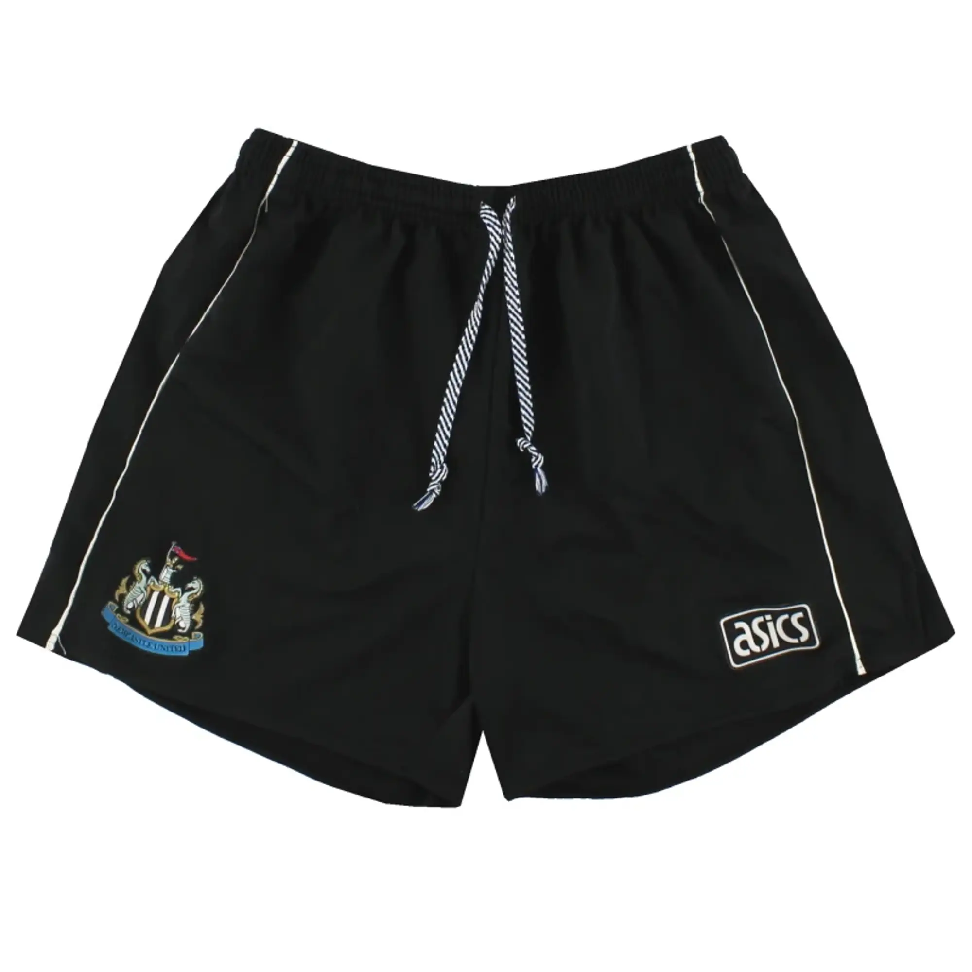 1993-95 Newcastle Asics Home Shorts XS - Newcastle United / Excellent / XS