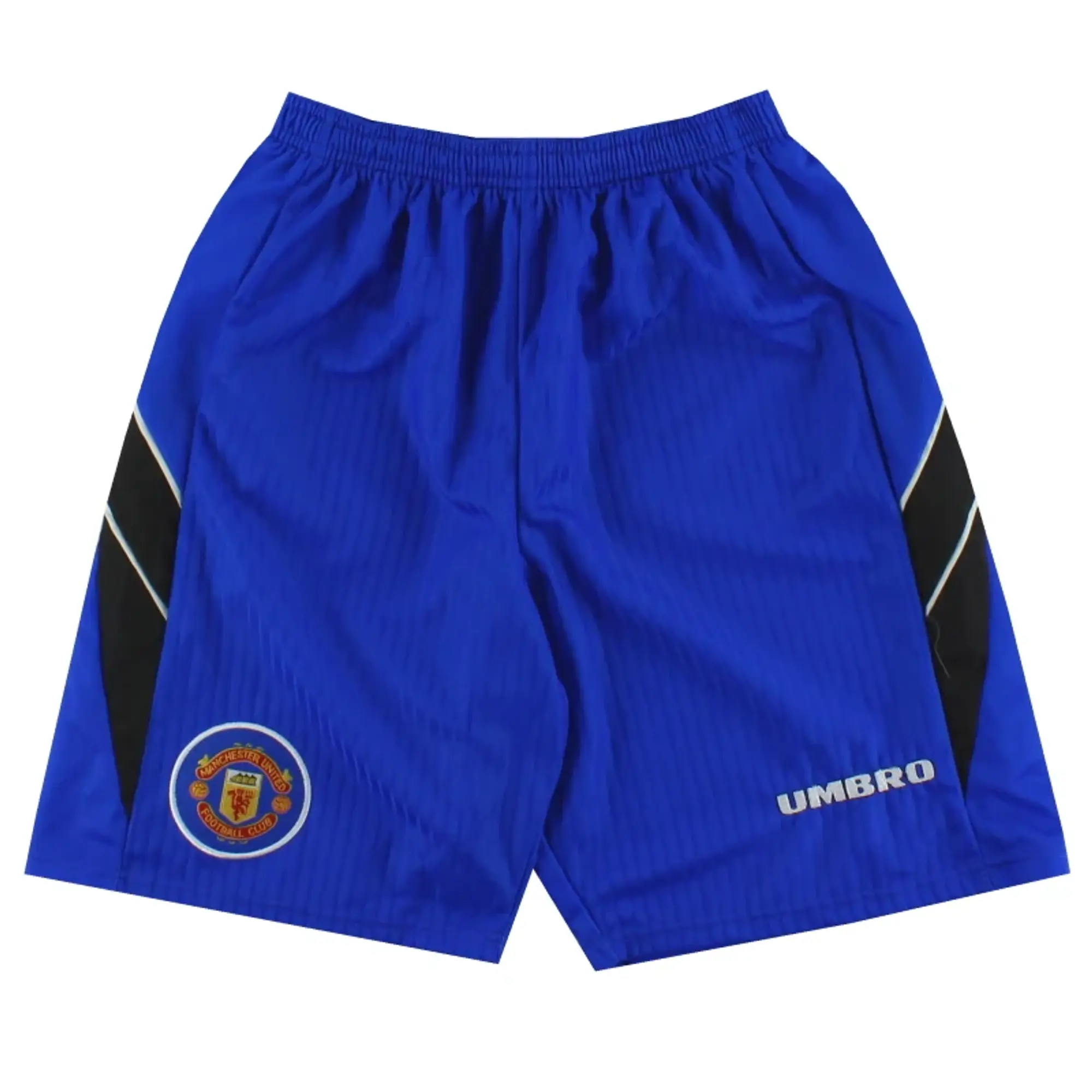 1996-98 Manchester United Umbro Third Shorts S - Manchester United / Excellent / Small