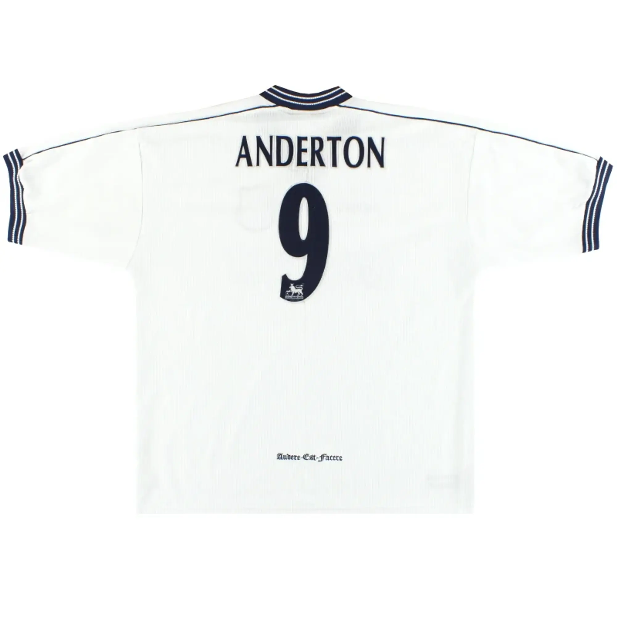1997-99 Tottenham Pony Home Shirt Anderton #9 XL - Tottenham Hotspur / Excellent / XL