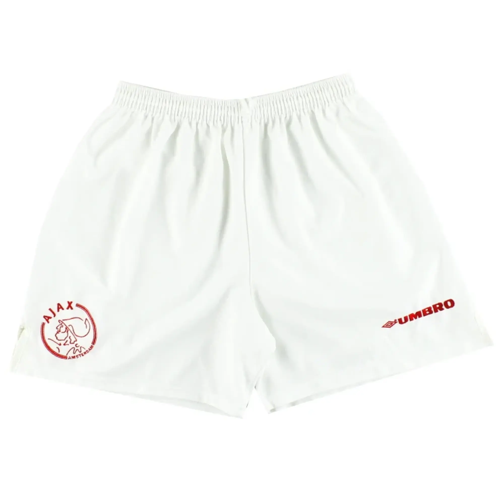 1998-99 Ajax Umbro Home Shorts M - Ajax / Excellent / Medium