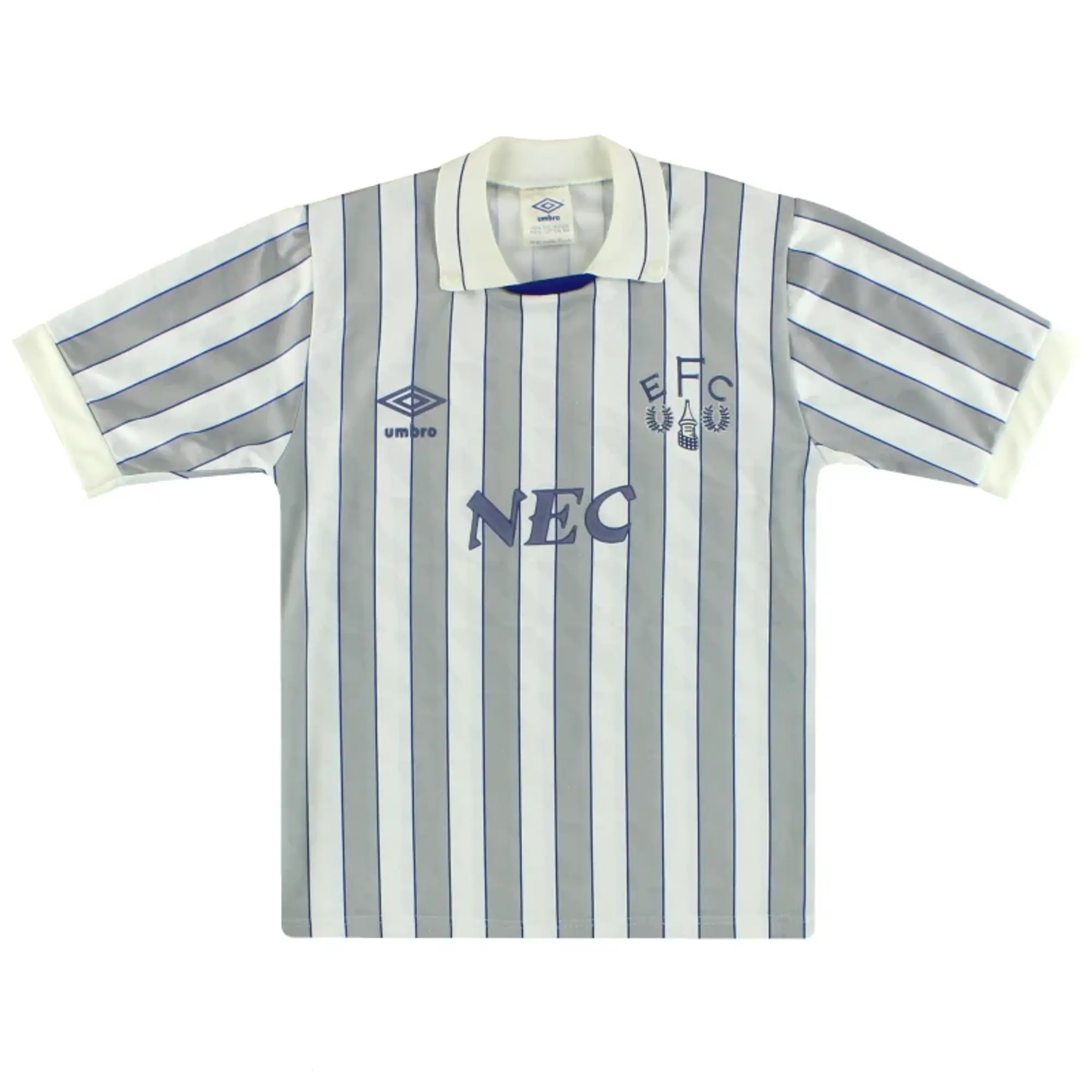 1988-90 Everton Umbro Away Shirt L.Boys - Everton / Very Good / Youth