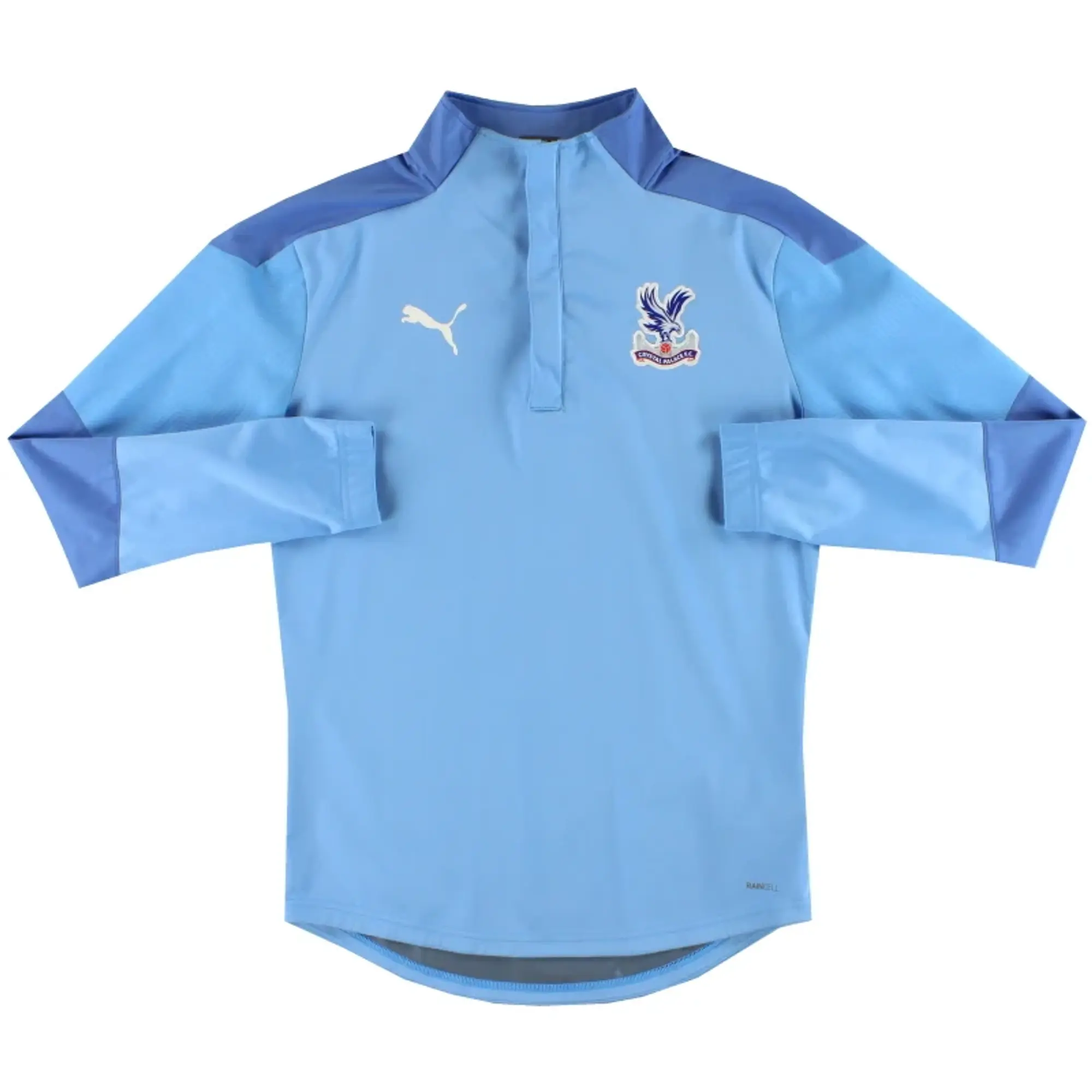 2018-19 Crystal Palace Puma 1/4 Zip Training Top *Mint* S - Crystal Palace / Mint / Small