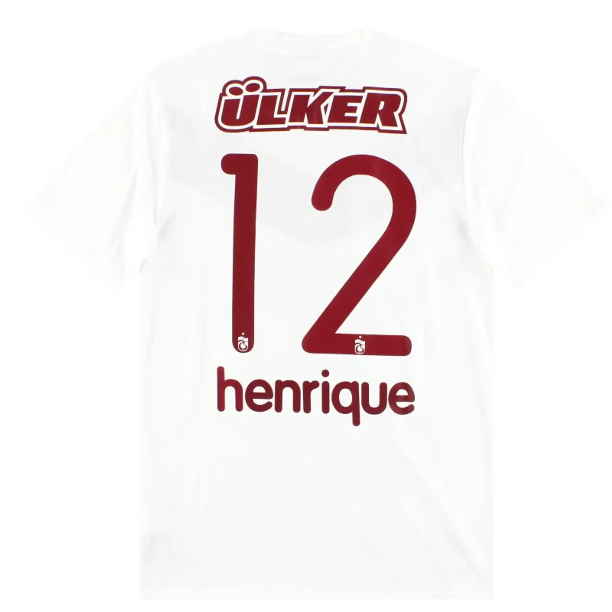 2012-13 Trabzonspor Nike Third Shirt Henrique #12 S - Other Turkish Clubs / Excellent / Small