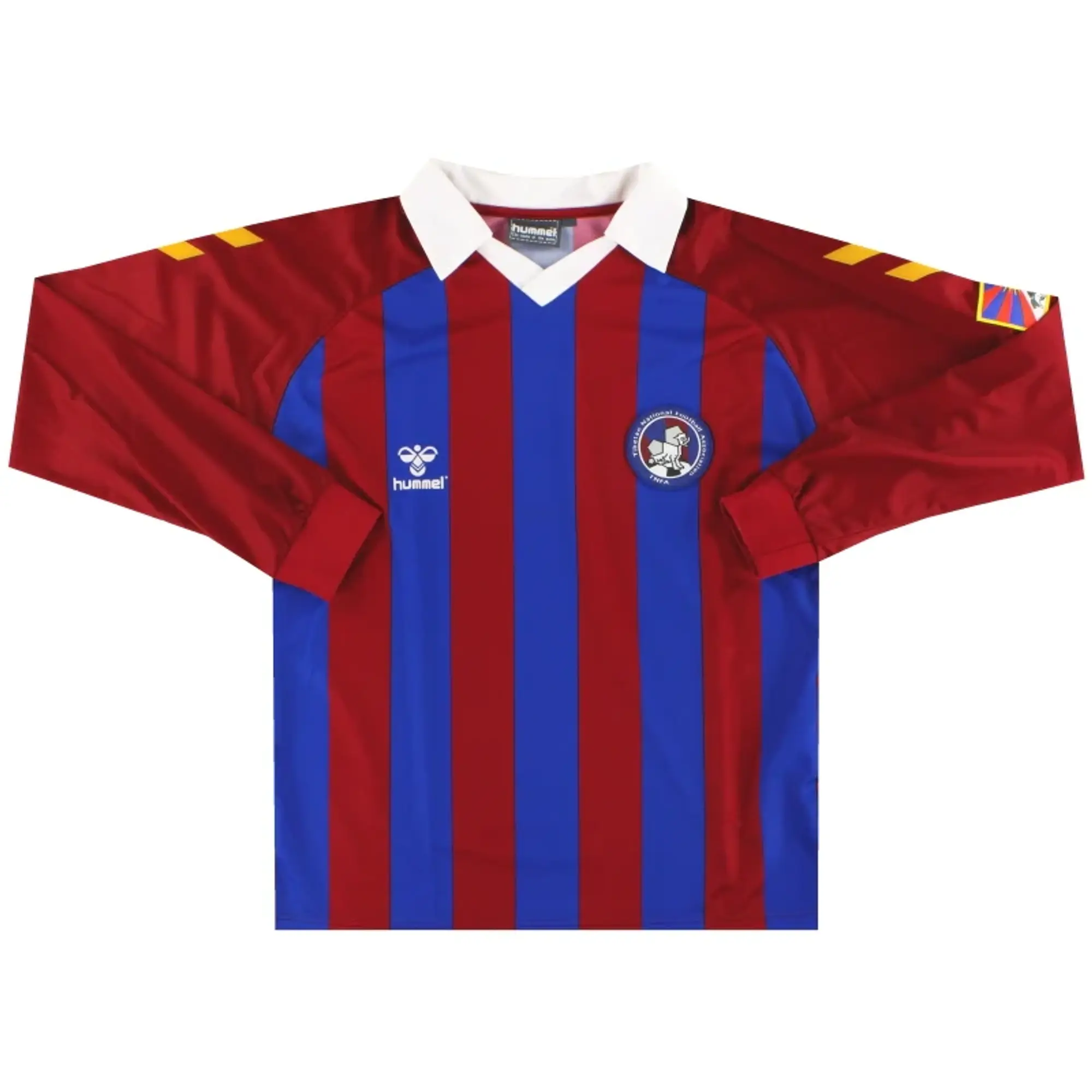 2001 Tibet Hummel Home Shirt L/S *Mint* L - Asian / Mint / Large