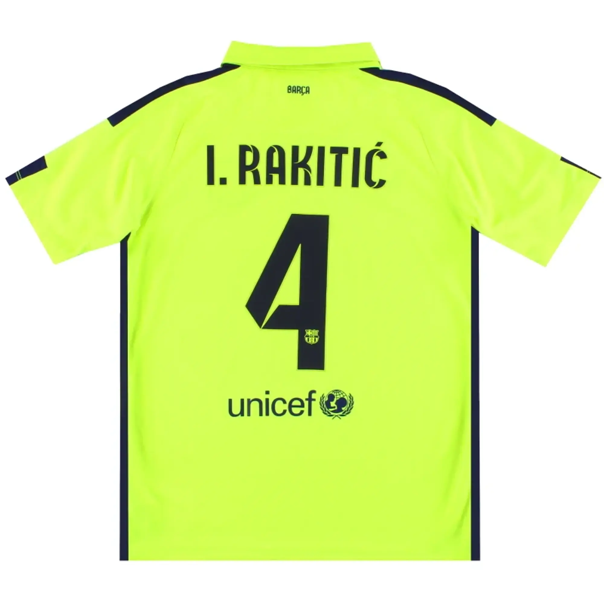 2014-15 Barcelona Nike Third Shirt I.Rakitic #4 XL.Boys - Barcelona / Excellent / Youth