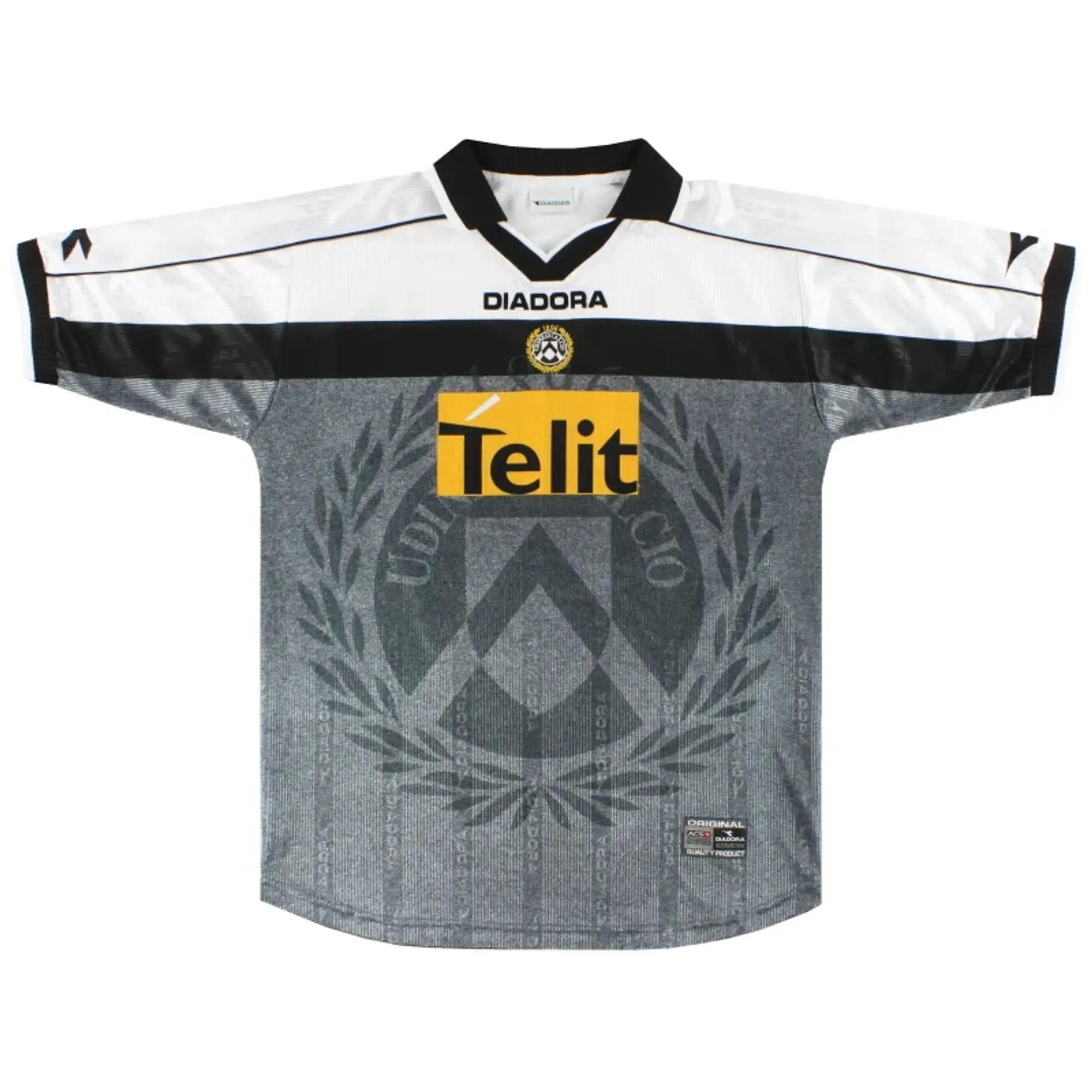 2000-01 Udinese Diadora Third Shirt *Mint* L - Other Italian Clubs / Mint / Large