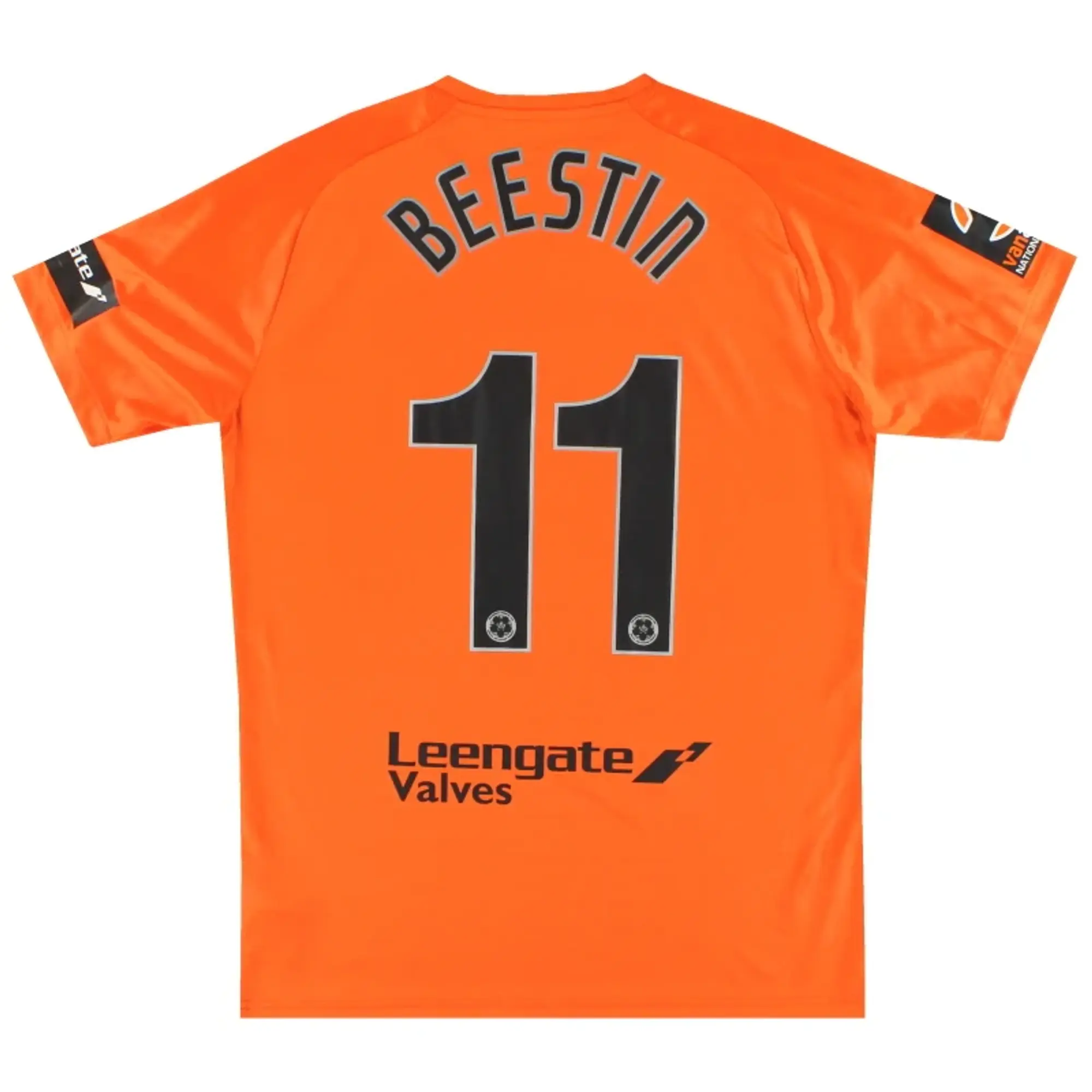 2018-19 Chesterfield Puma Player Issue Away Shirt Beestin #11 M - Chesterfield / Excellent / Medium