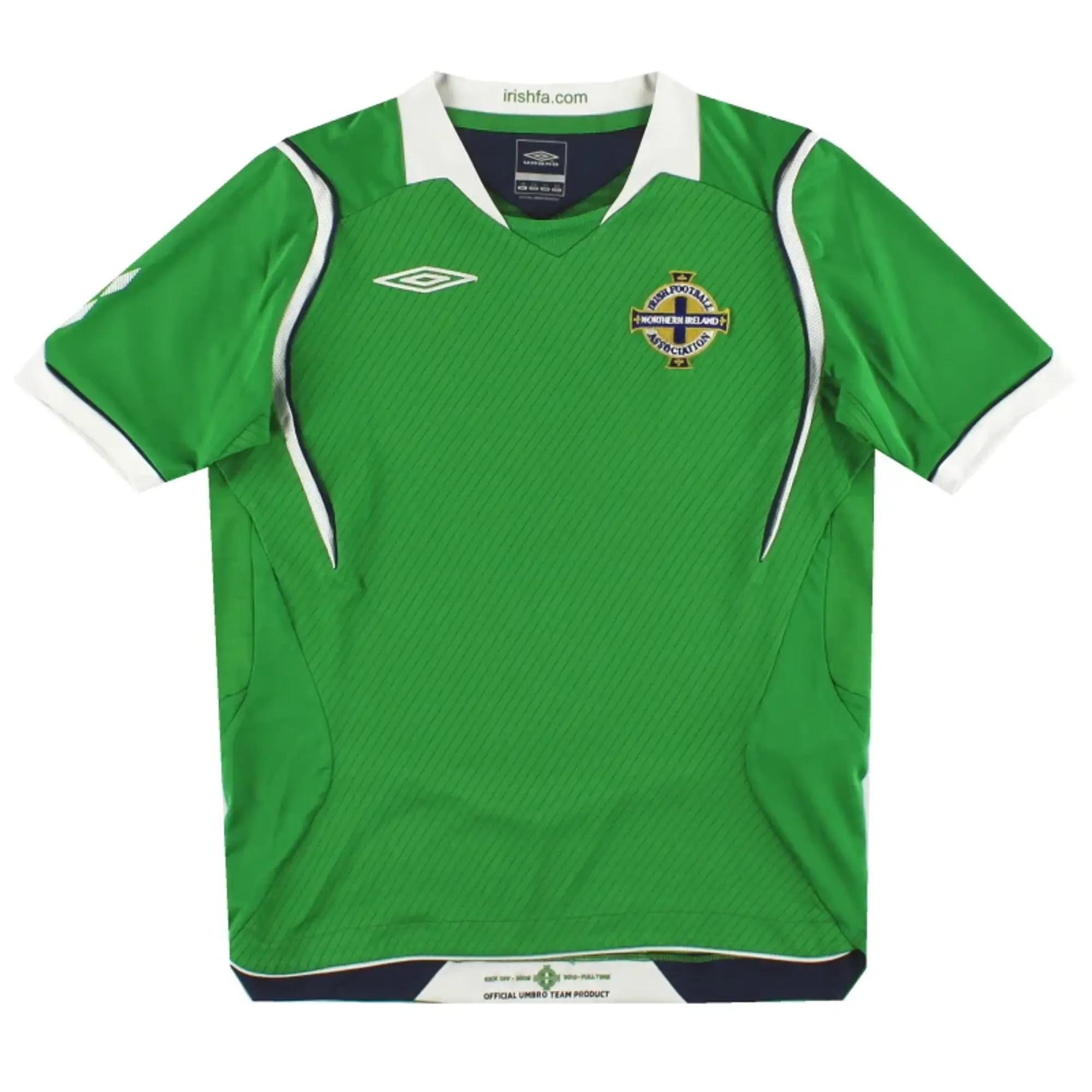 2008-10 Northern Ireland Umbro Home Shirt S.Boys - Northern Ireland / Very Good / Youth