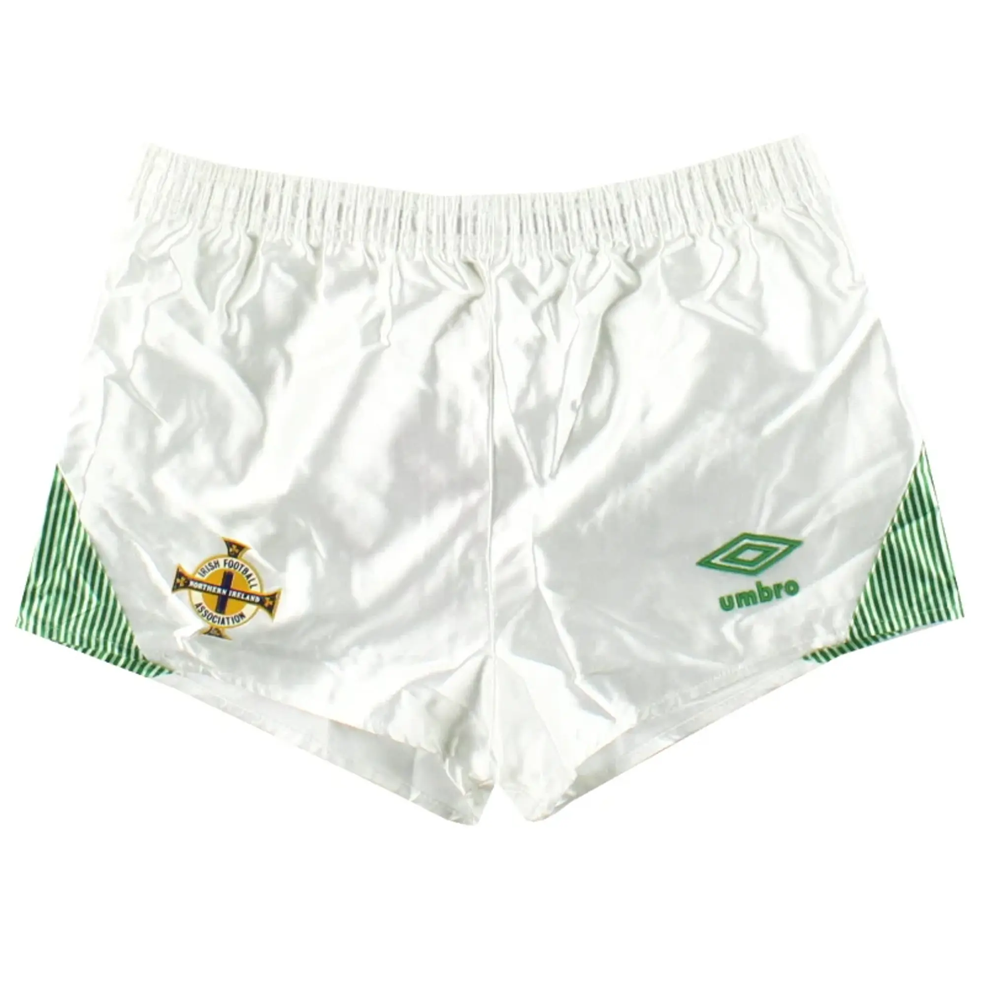 1990-92 Northern Ireland Umbro Home Shorts XS - Northern Ireland / Excellent / XS