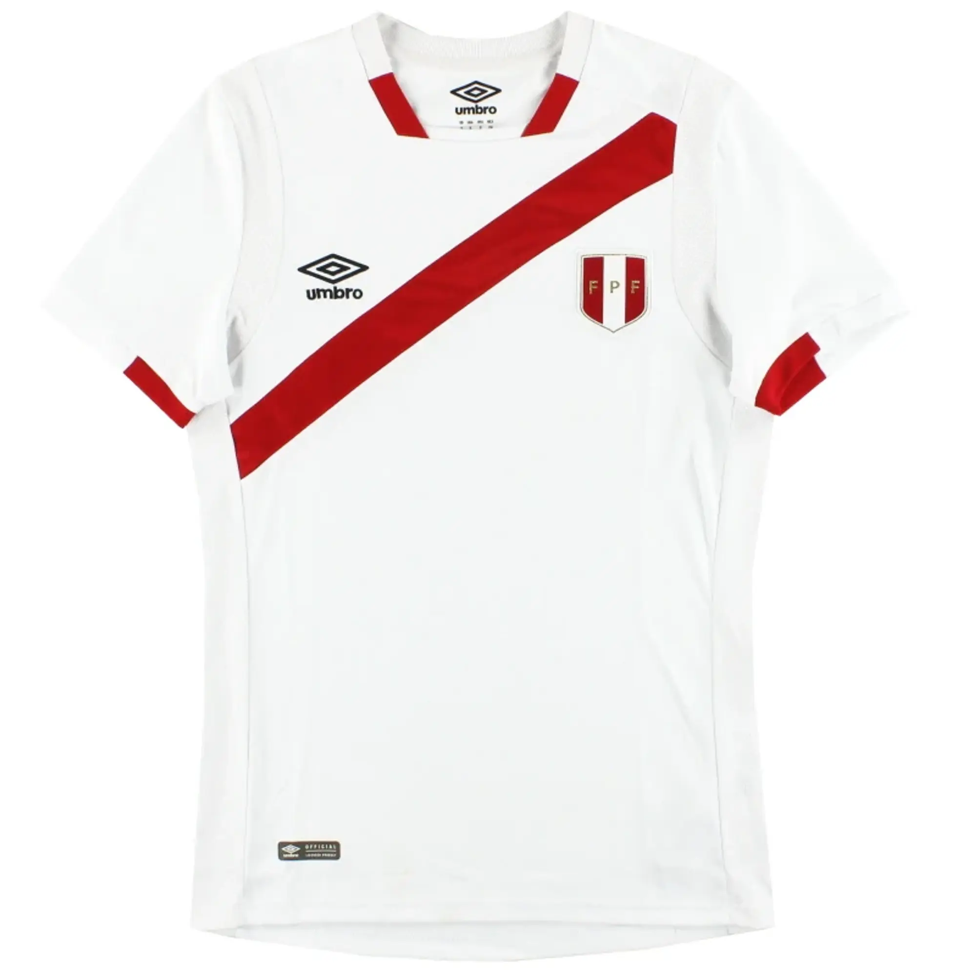 2016 Peru Umbro Copa America Home Shirt S - South American / Excellent / Small