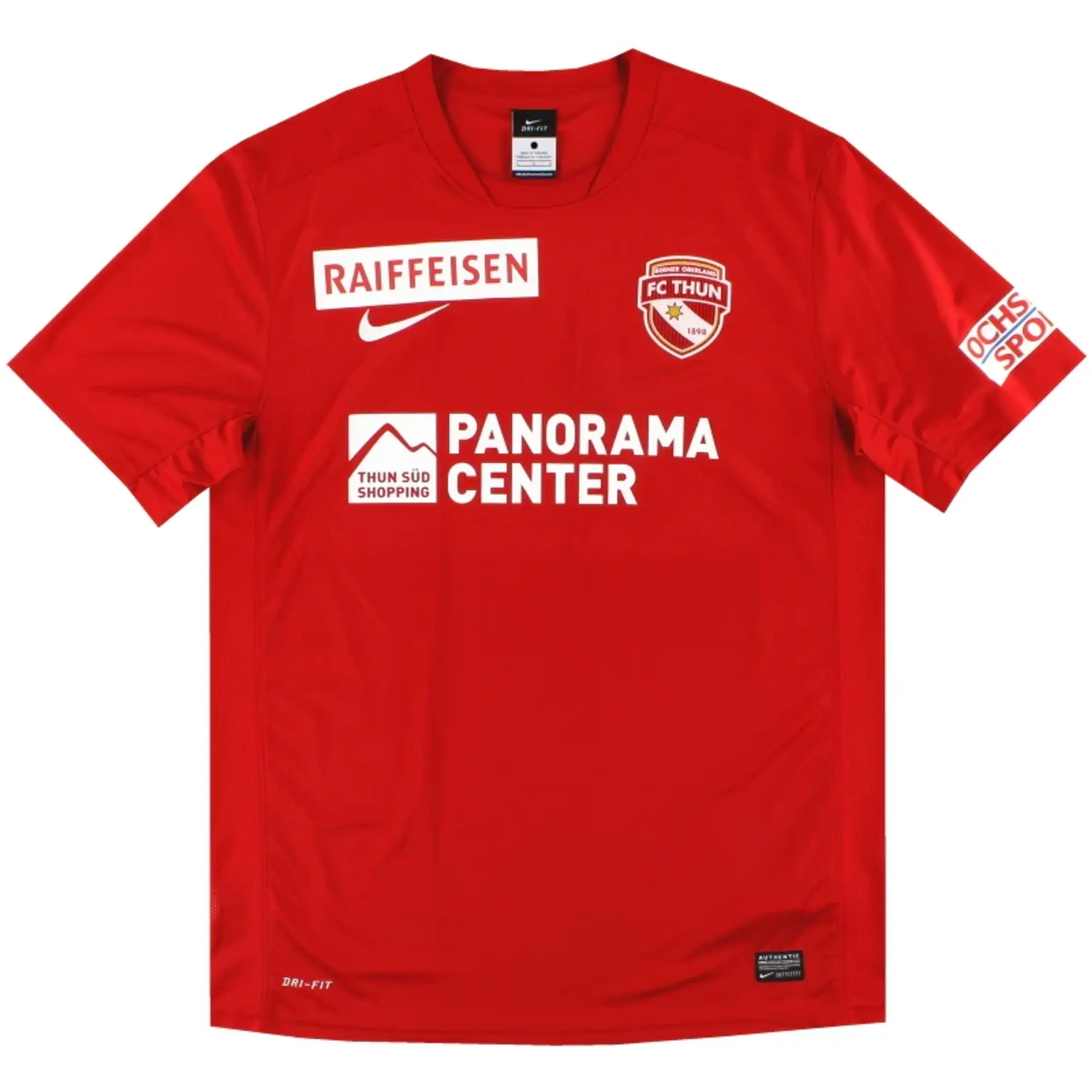 2014-15 FC Thun Nike Home Shirt *Mint* L - Other European Clubs / Mint / Large