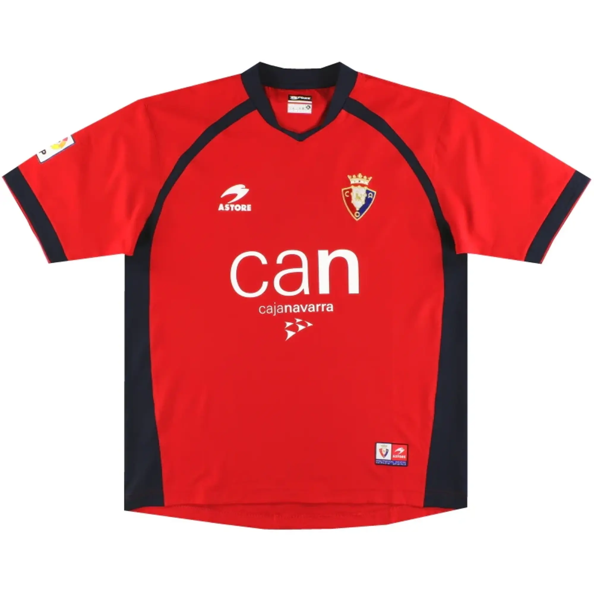 2004-05 Osasuna Astore Home Shirt *Mint* XL - Other Spanish Clubs / Mint / XL