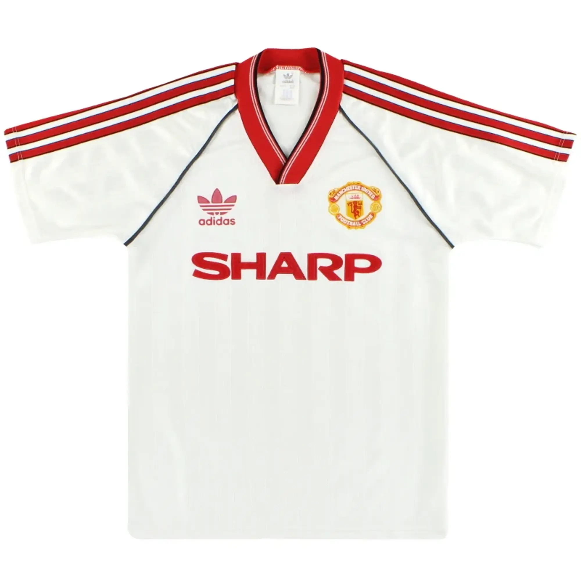 2015-16 Manchester United adidas Home Shirt Y - Manchester United / Excellent / Youth