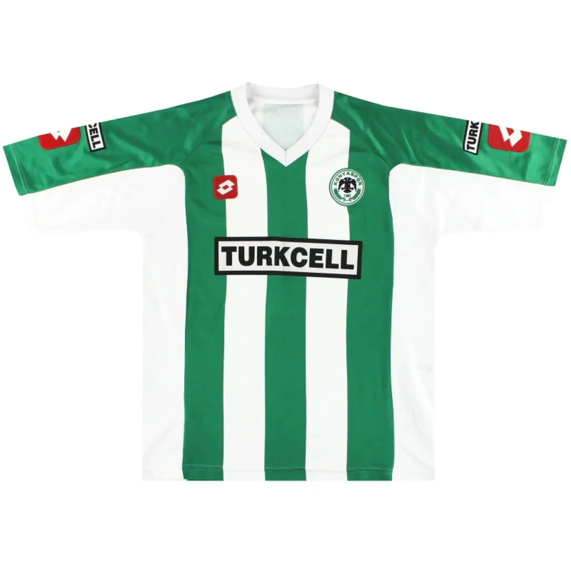 2005-06 Konyaspor Lotto Home Shirt XL - Other Turkish Clubs / Excellent / XL