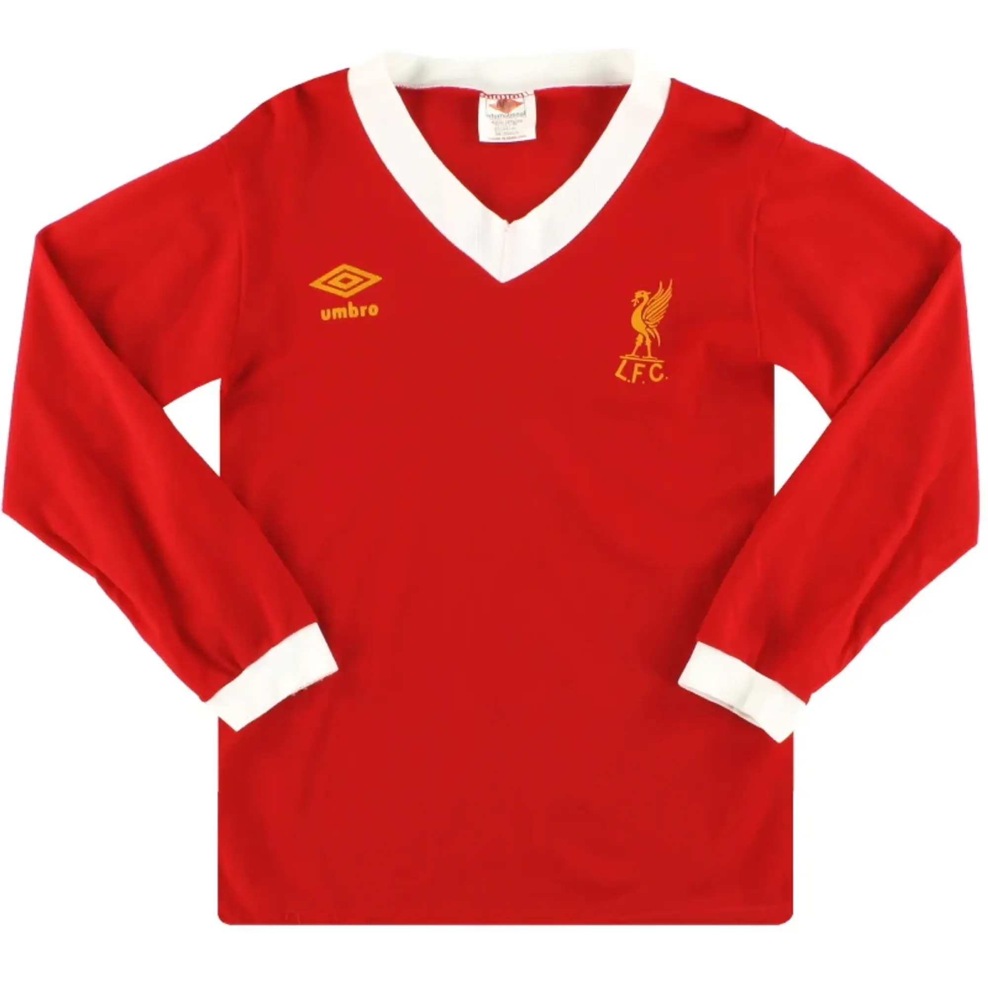 1979-82 Liverpool Umbro Home Shirt L/S *Mint* S - Liverpool / Mint / Small