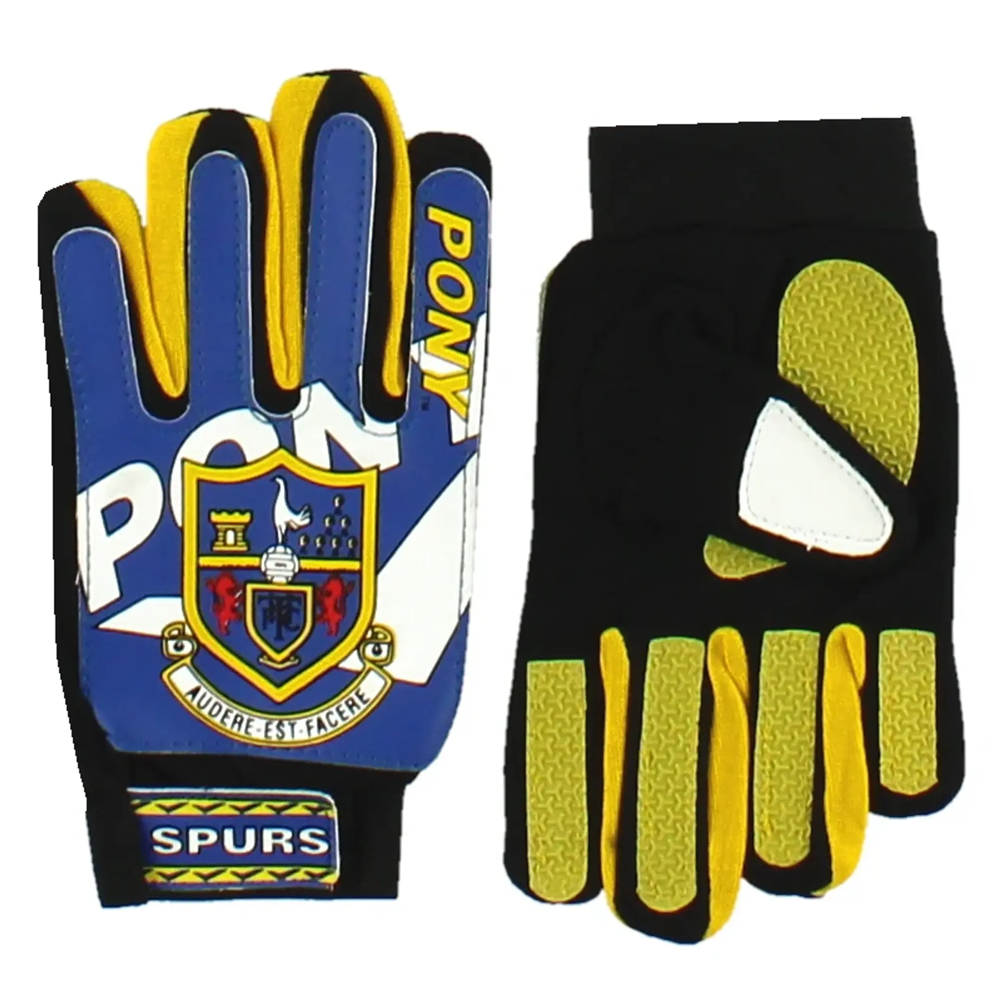 1998-99 Tottenham Pony Goalkeeper Gloves *BNIB* L.Boys - Tottenham Hotspur / BNIB / Youth