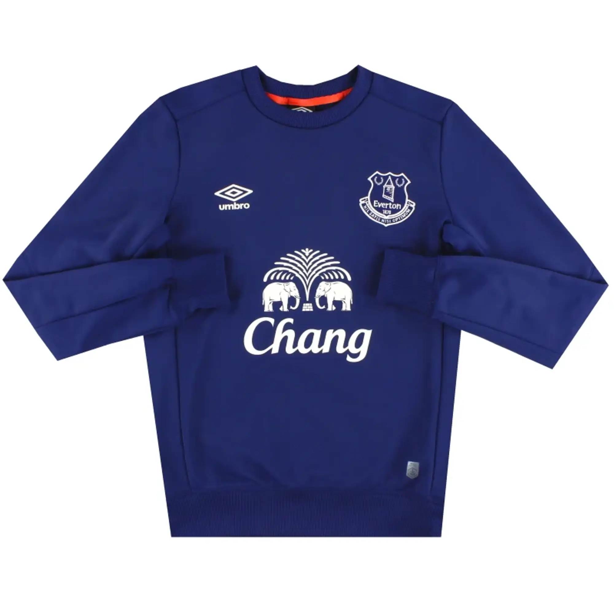 2016-17 Everton Umbro Sweatshirt S - Everton / Excellent / Small