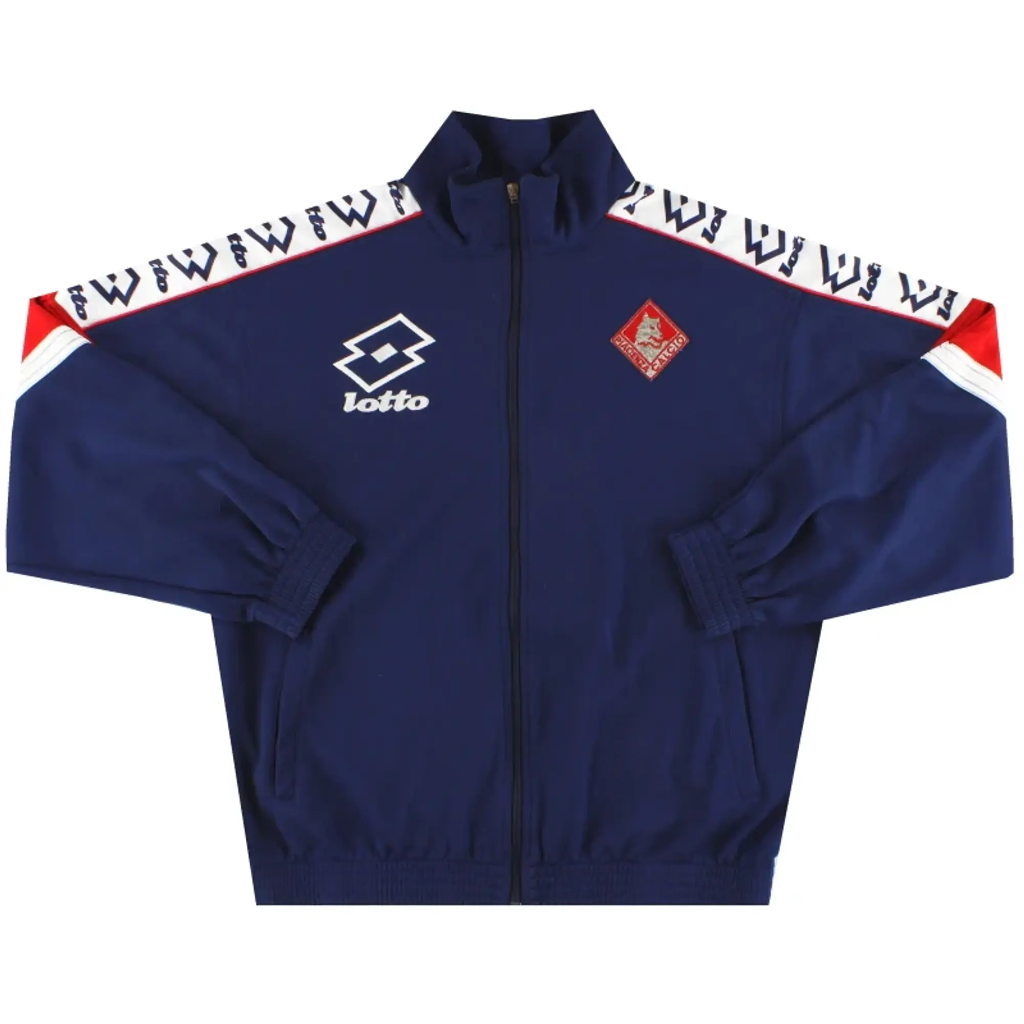 1997-98 Piacenza Lotto Track Jacket XL - Other Italian Clubs / Excellent / XL