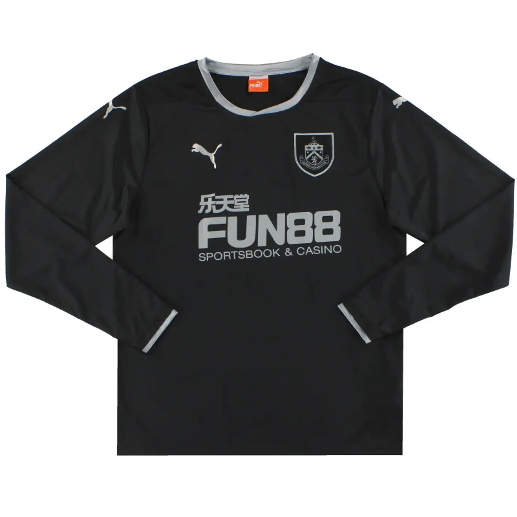 2014-15 Burnley Puma Away Shirt *As New* L/S L - Burnley / As New / Large