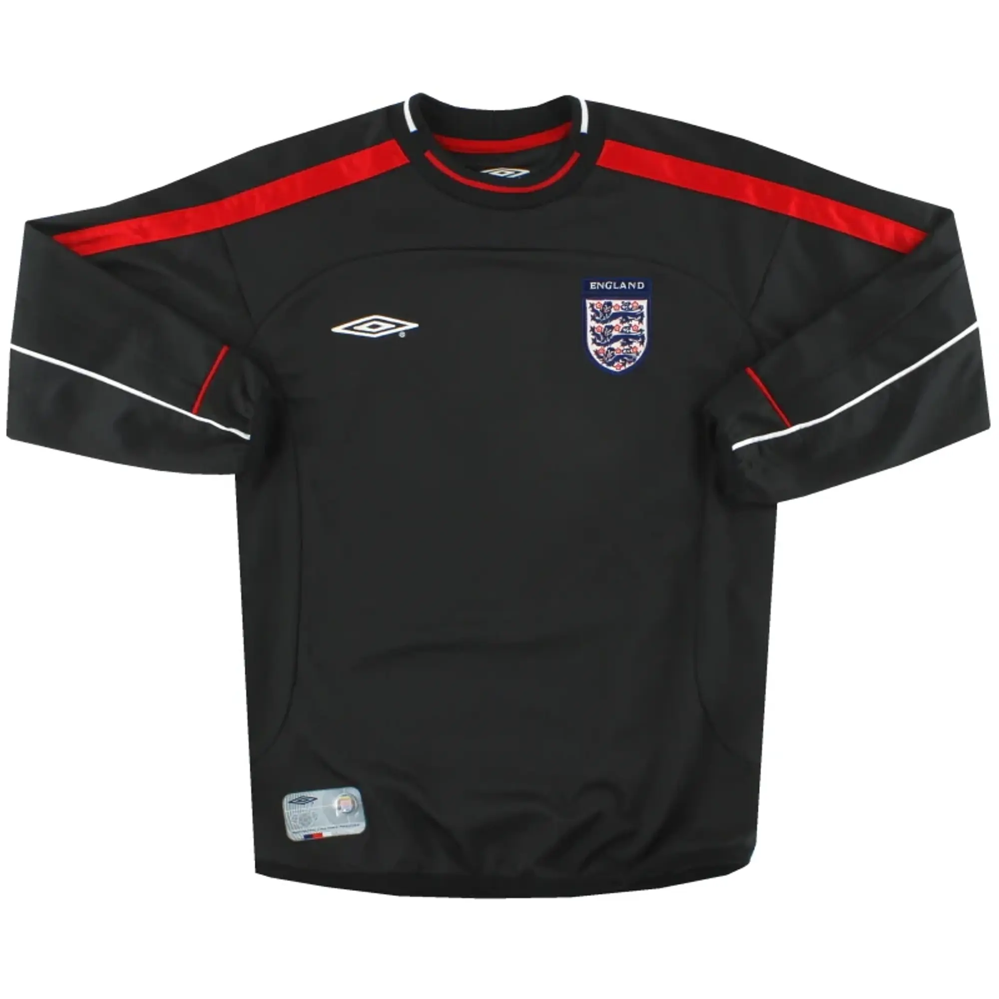 2001-03 England Umbro Goalkeeper Shirt Y - England / Excellent / Youth