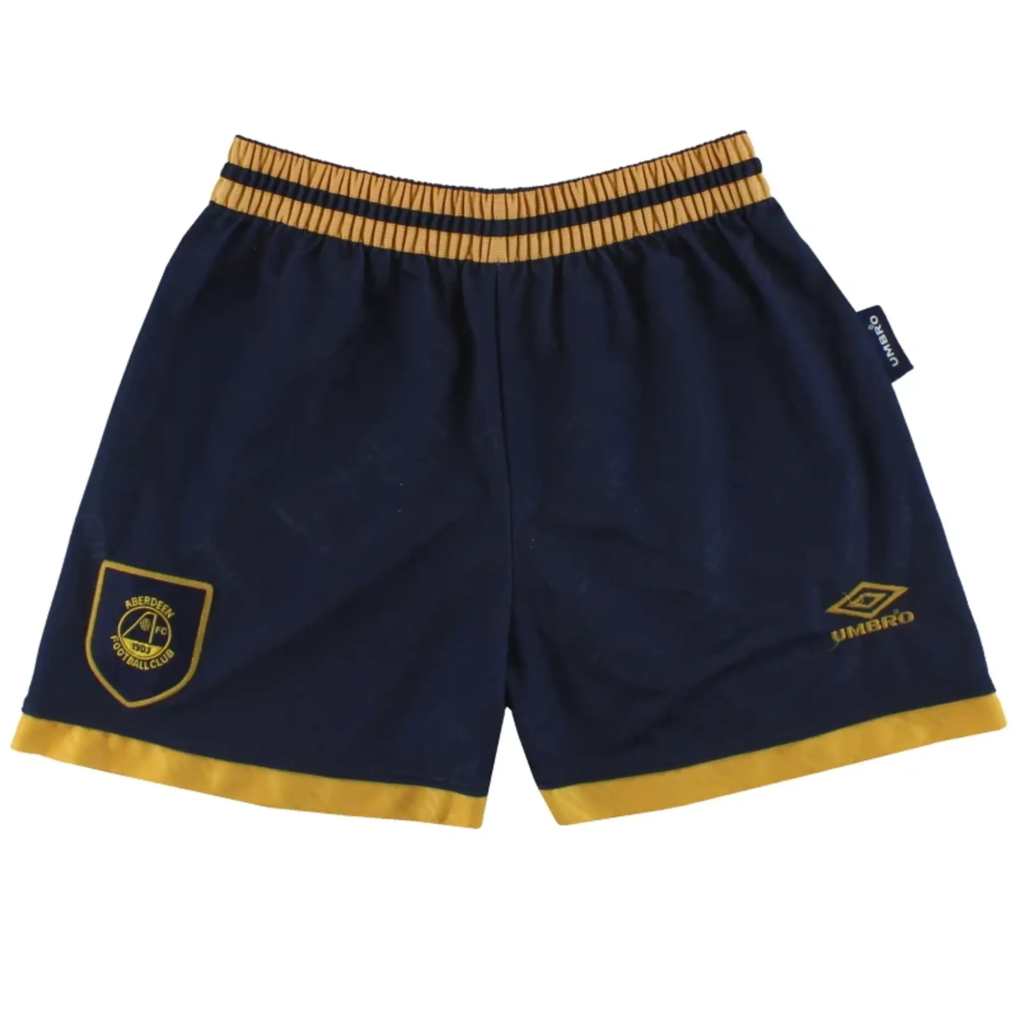 1993-94 Aberdeen Umbro Away Shorts M - Aberdeen / Excellent / Medium