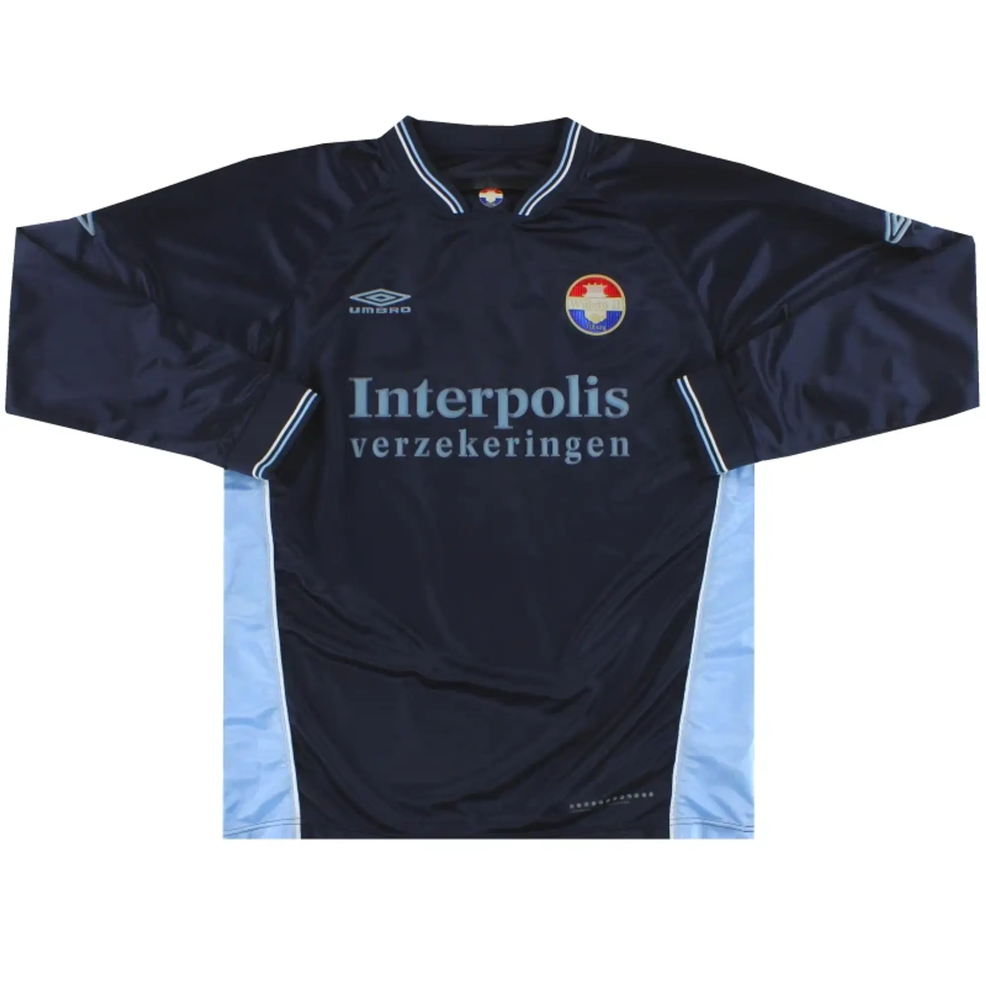 2003-05 Willem II Umbro Player Issue Away Shirt #15 L/S XL - Other Dutch Clubs / Excellent / XL