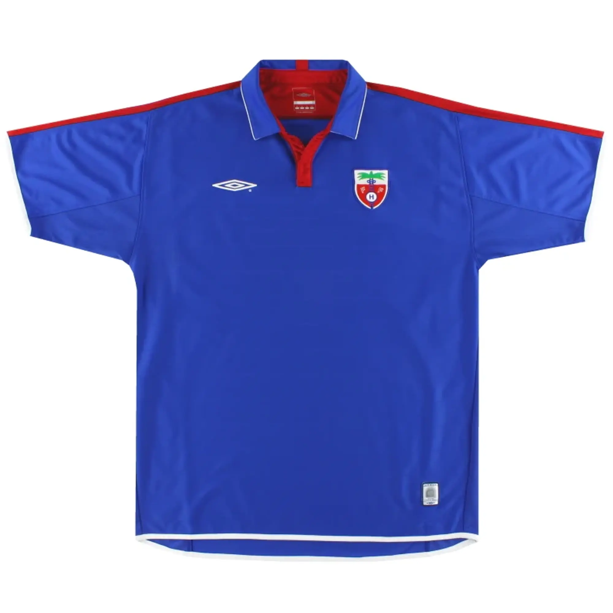 2004-05 Haiti Umbro Home Shirt XL - North and Central American / Caribbean Zone / Excellent / XL