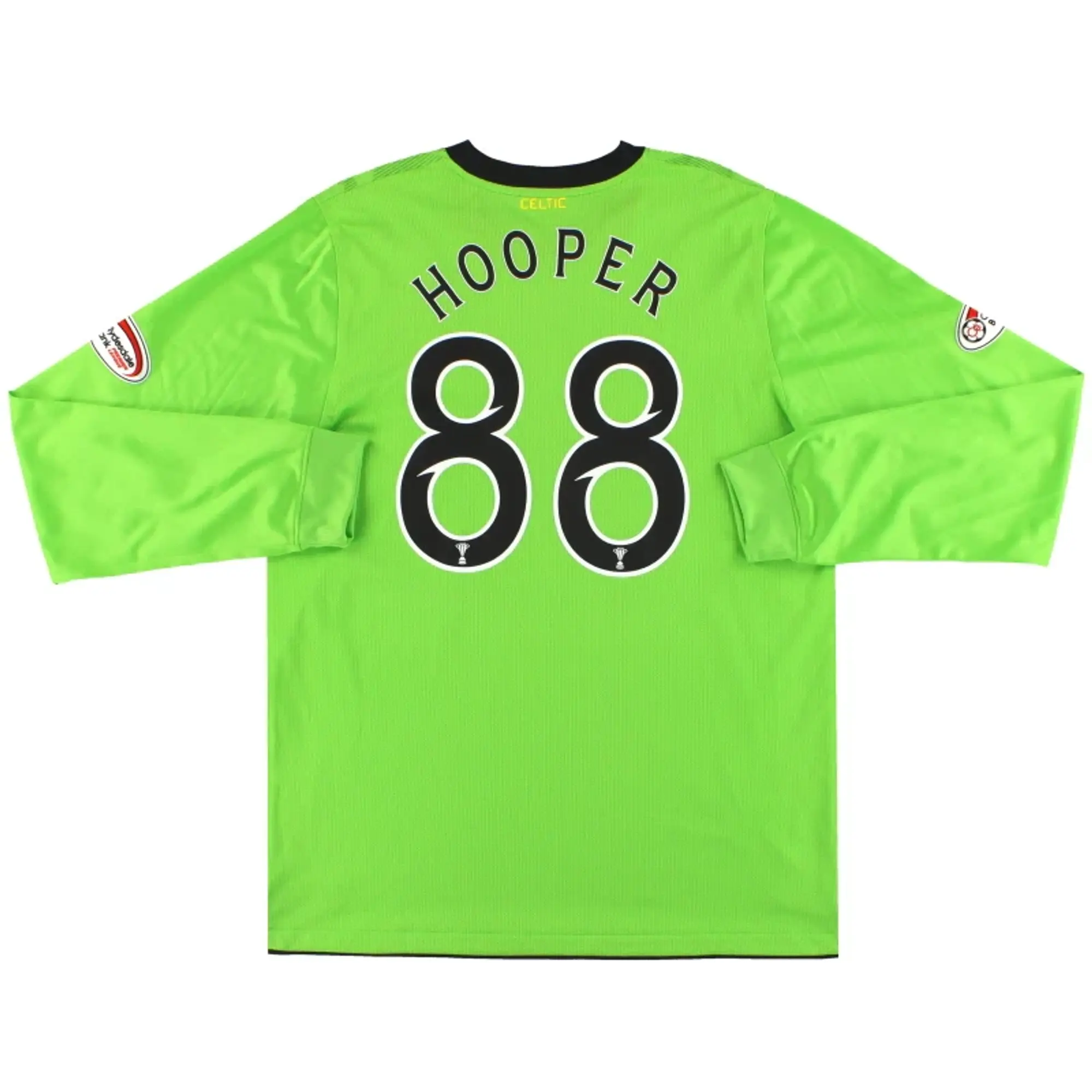 2010-11 Celtic Nike Match Issue Away Shirt L/S Hooper #88 *Mint* XL - Celtic / Mint / XL