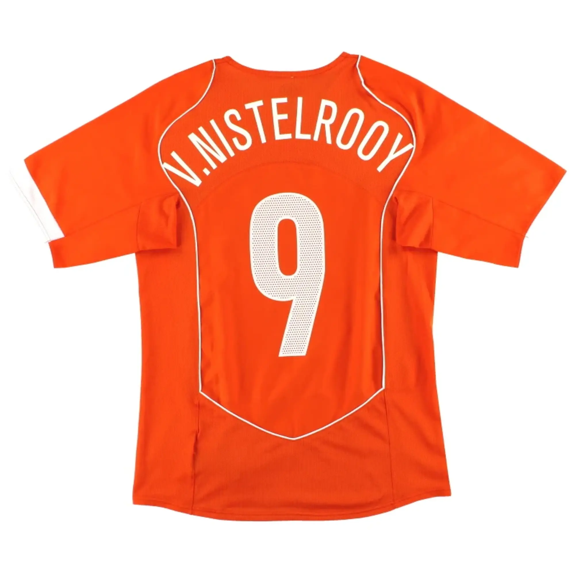 2004-06 Holland Home Shirt v.Nistelrooy #9 S - Holland / Excellent / Small
