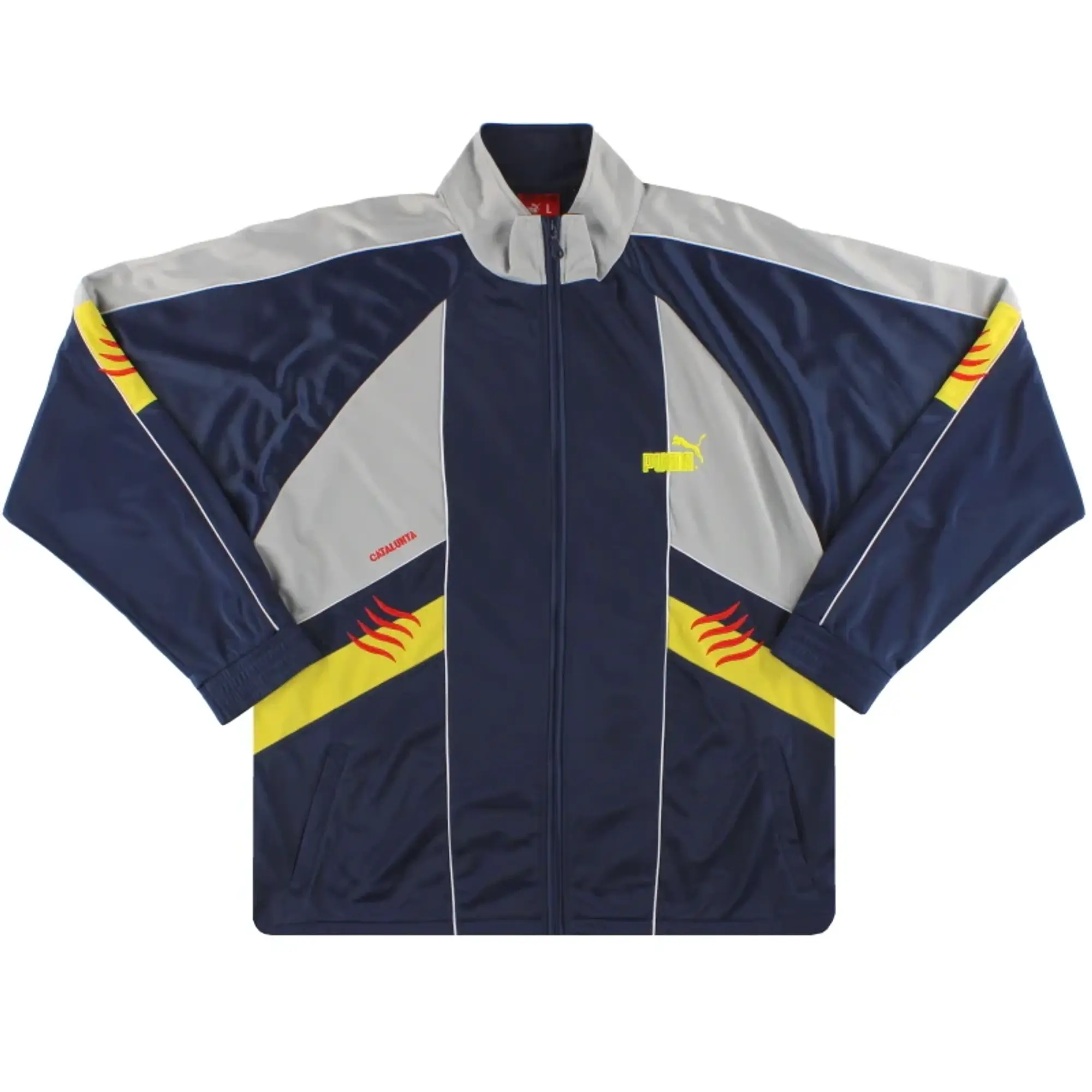 2005-07 Catalunya Puma Track Jacket S - Other European / Excellent / Small