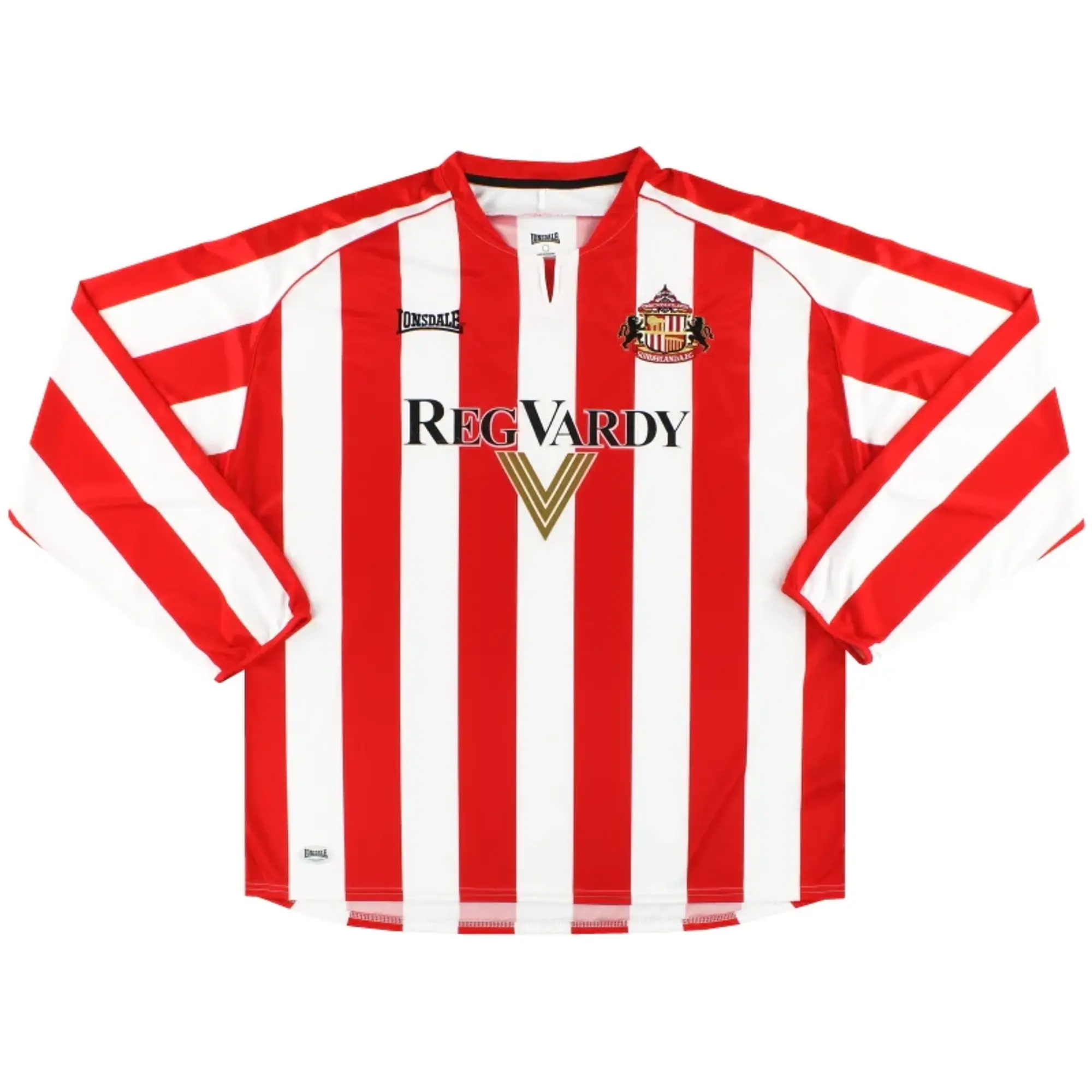 2005-07 Sunderland Lonsdale Home Shirt L/S XXL - Sunderland / Excellent / XXL