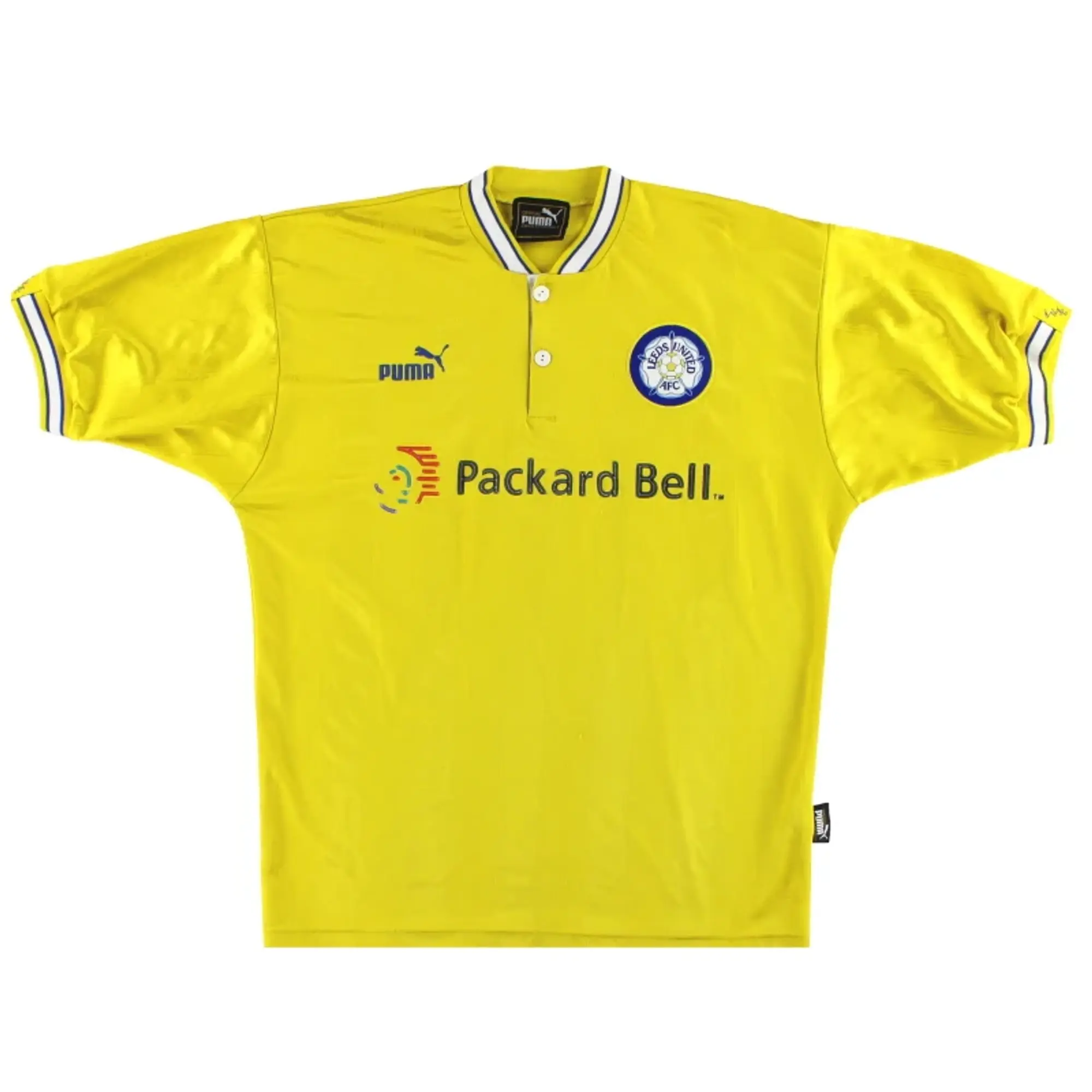 1996-99 Leeds Puma Away Shirt XL - Leeds / Excellent / XL