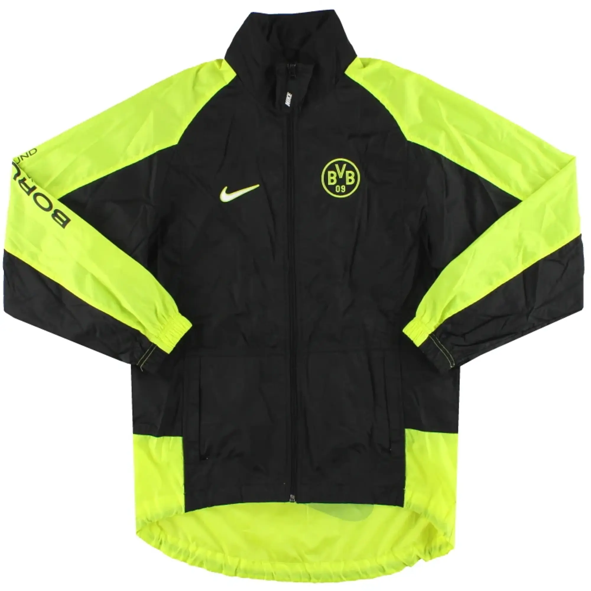 1997 Borussia Dortmund Nike Windbreaker Jacket *Mint* S - Dortmund / Mint / Small