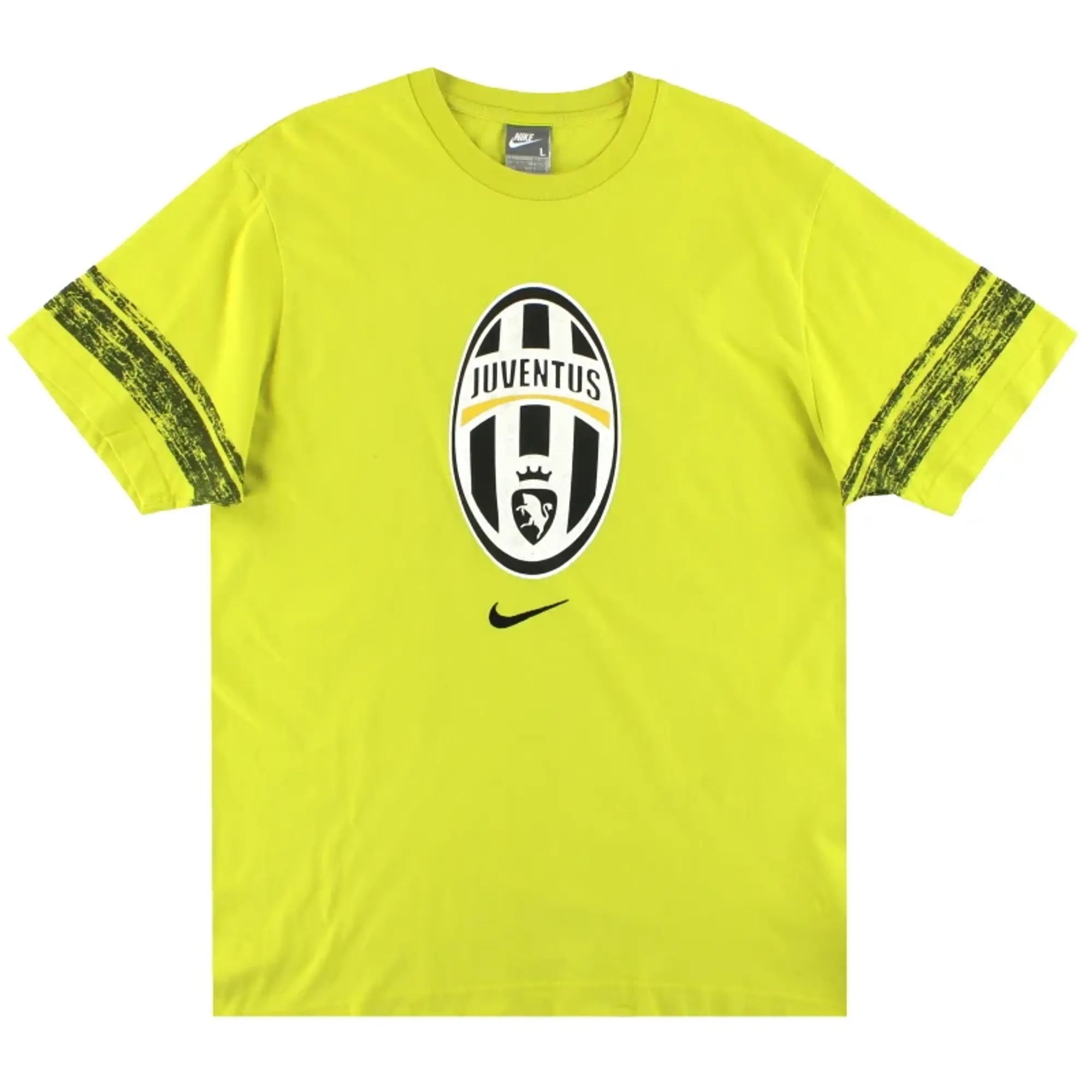 2008-09 Juventus Nike Graphic Tee L - Juventus / Excellent / Large