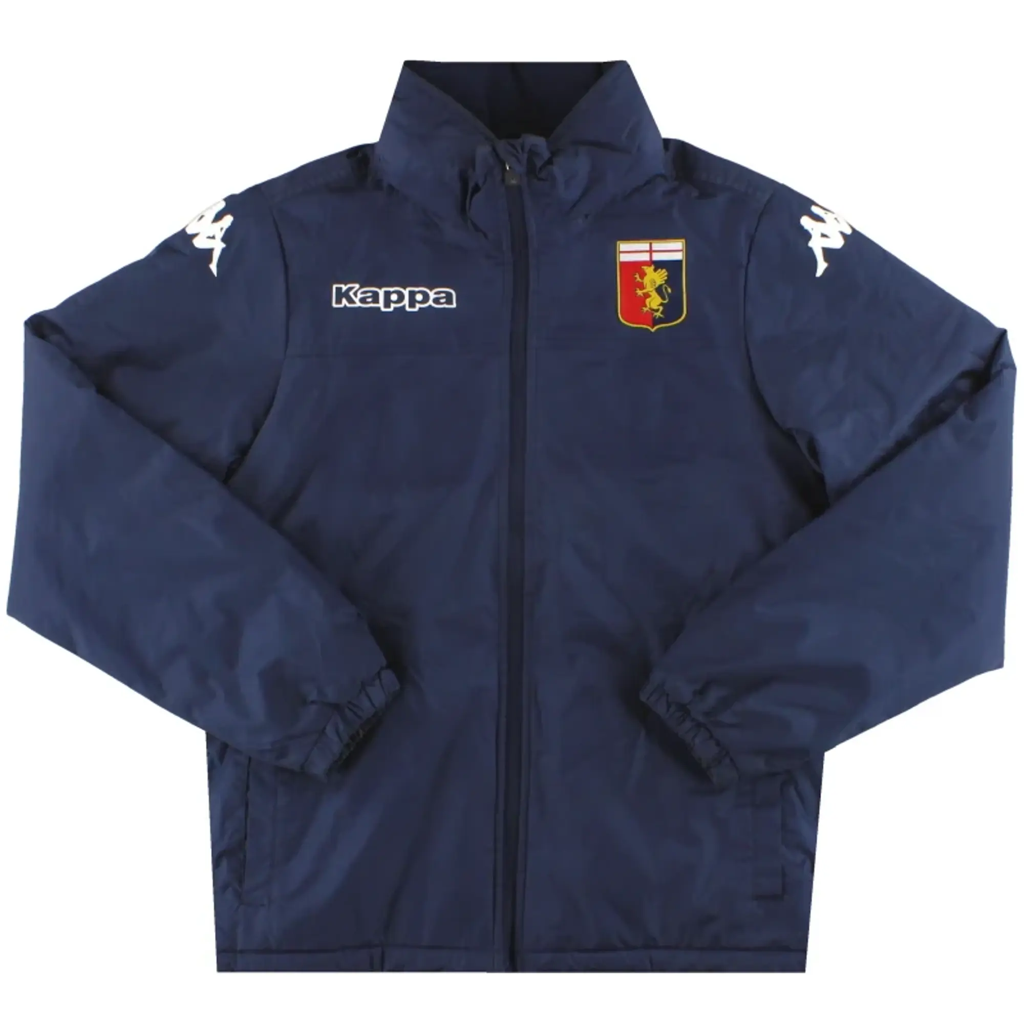 2018-19 Genoa Kappa Padded Coat Y - Other Italian Clubs / Excellent / Youth