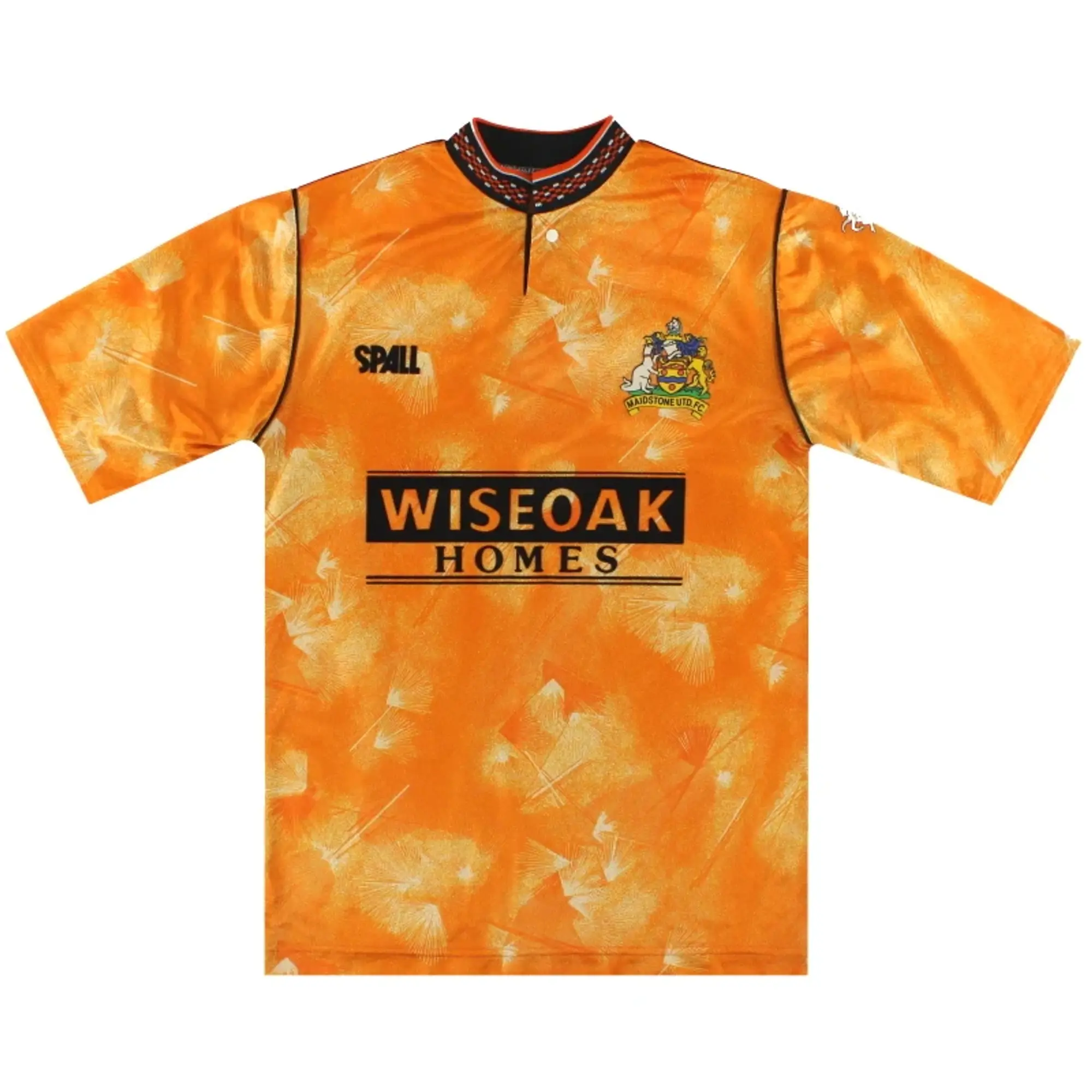 1989-90 Maidstone United Spall Home Shirt Y - Other Non League Clubs / Excellent / Youth