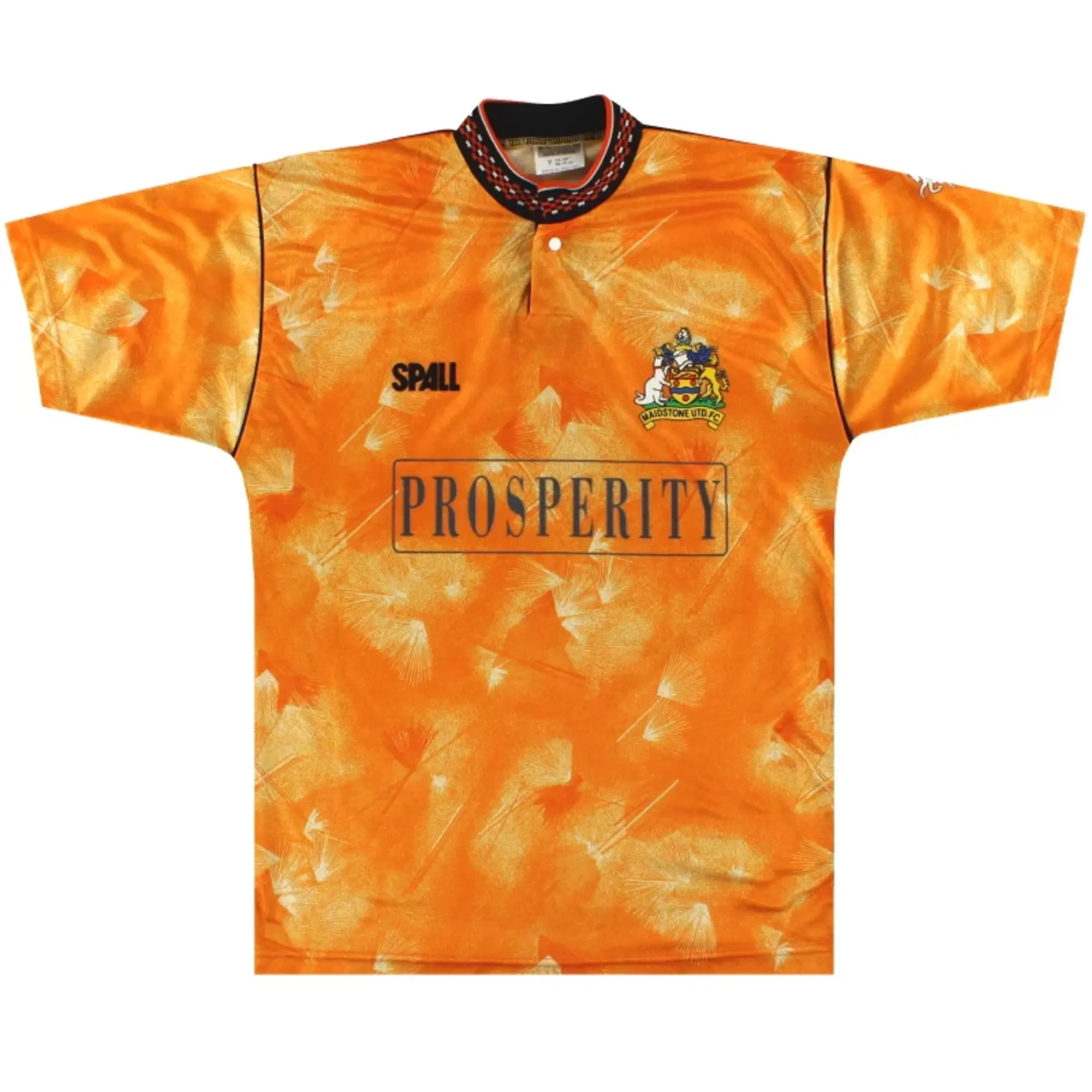 1990-91 Maidstone United Spall Home Shirt *Mint* Y - Other Non League Clubs / Mint / Youth