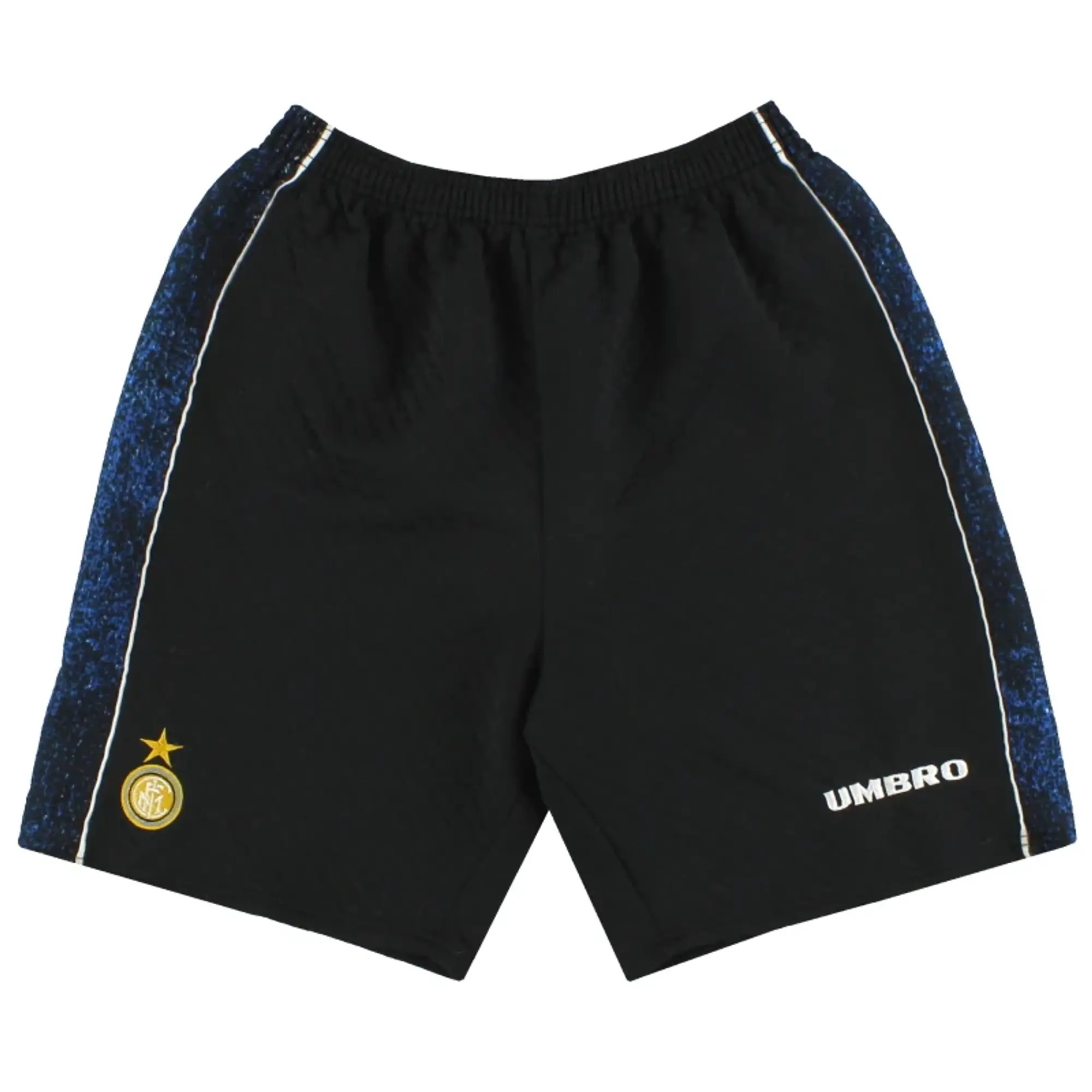 1995-96 Inter Milan Umbro Goalkeeper Shorts M - Inter Milan / Excellent / Medium