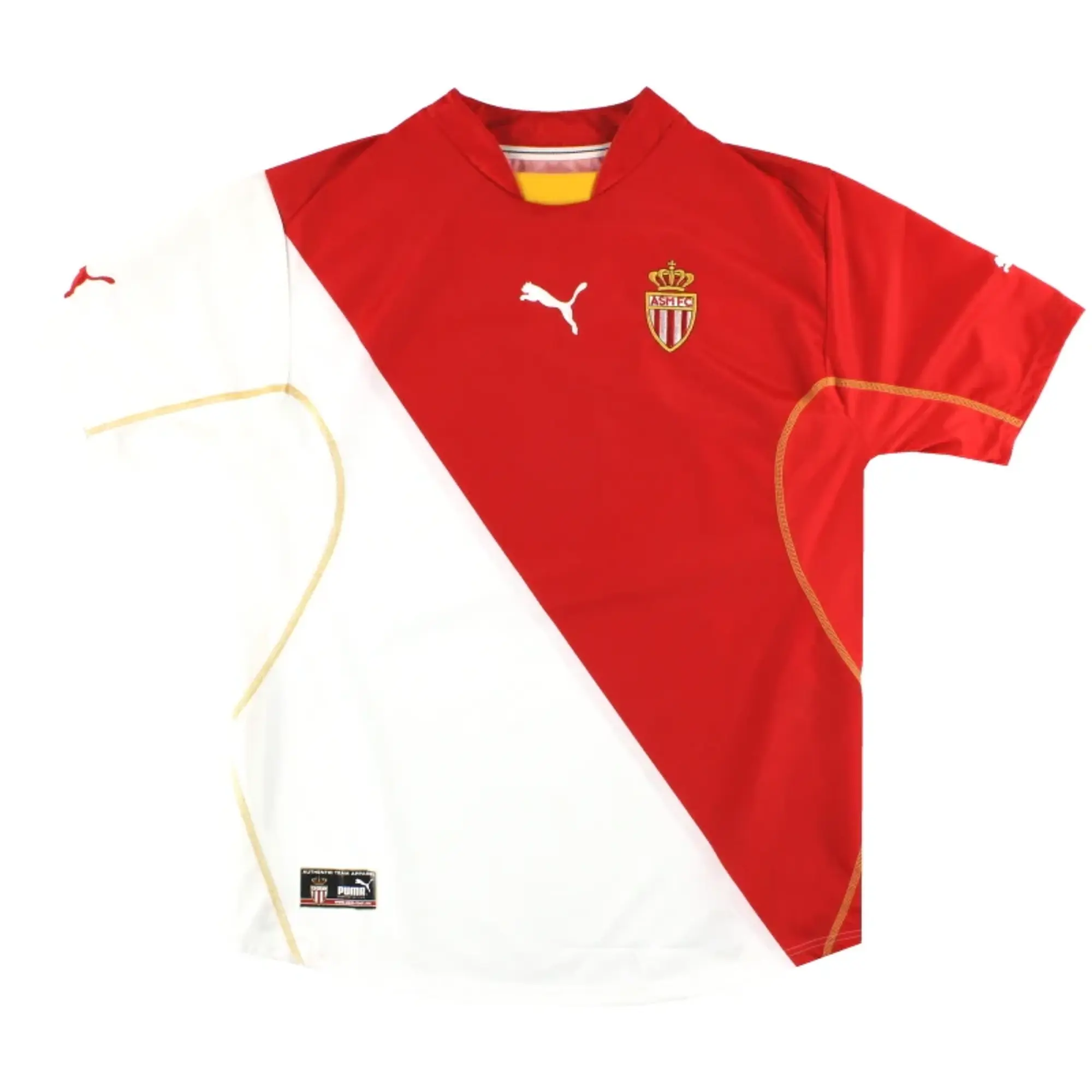 2002-03 Monaco Puma Home Shirt XL - Monaco / Excellent / XL