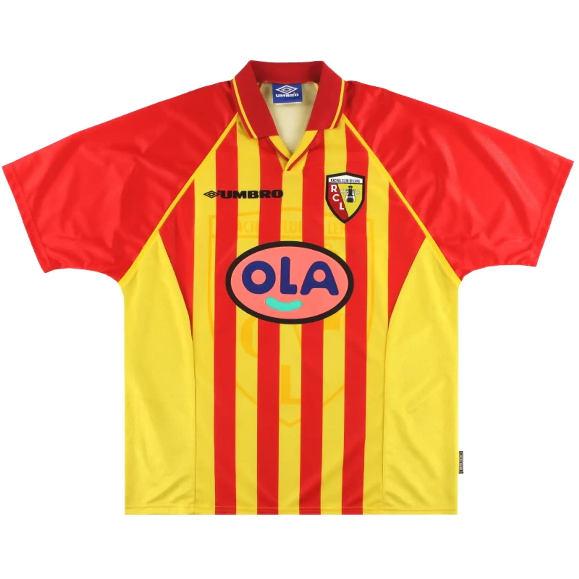 1998-99 Lens Umbro Home Shirt *As New* XL - Lens / As New / XL