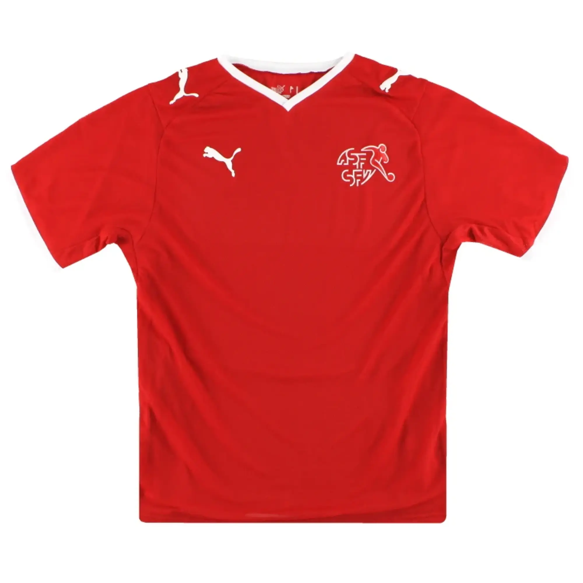 2008-10 Switzerland Puma Home Shirt *Mint* XL - Switzerland / Mint / XL