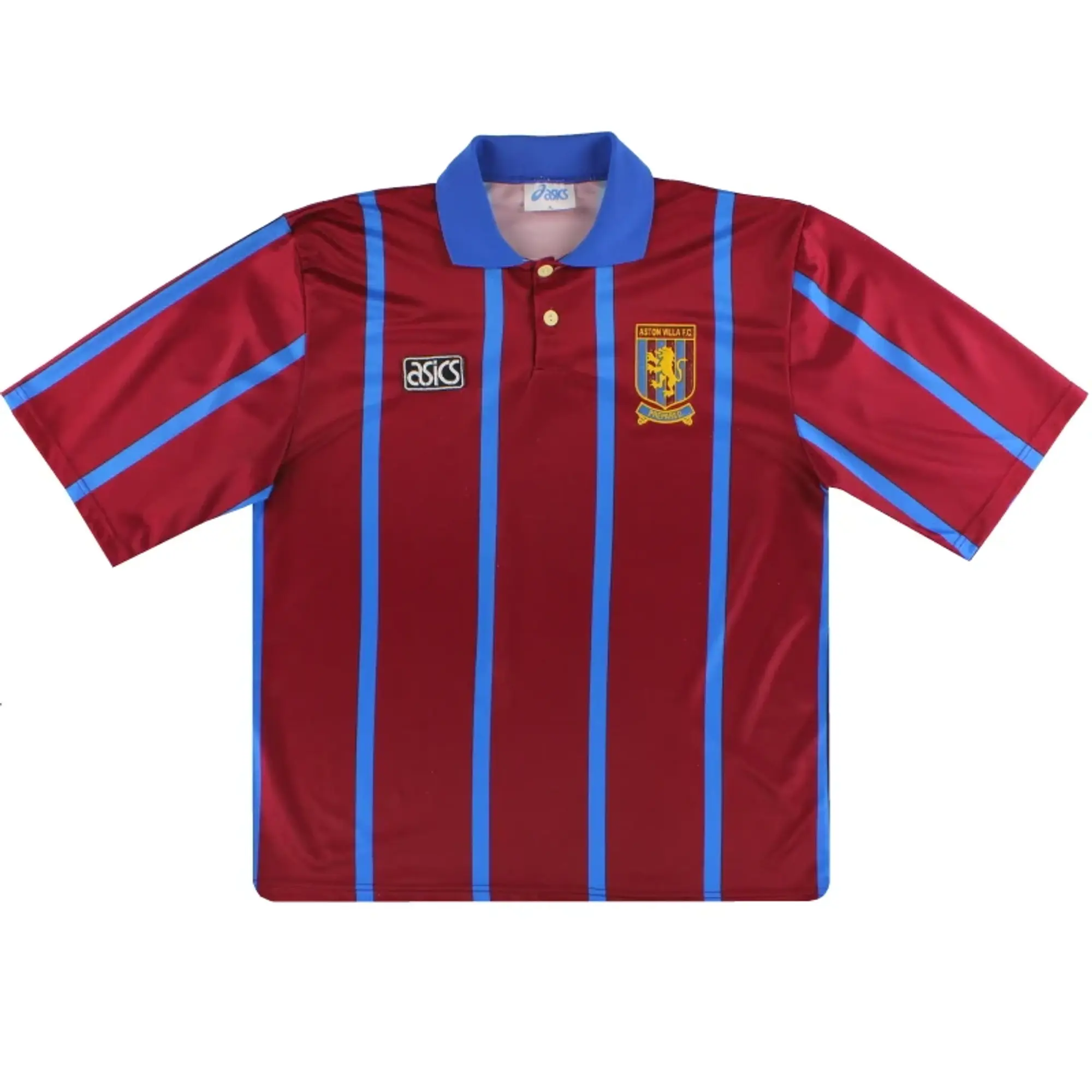 1993-95 Aston Villa Asics Home Shirt XL - Aston Villa / Excellent / XL